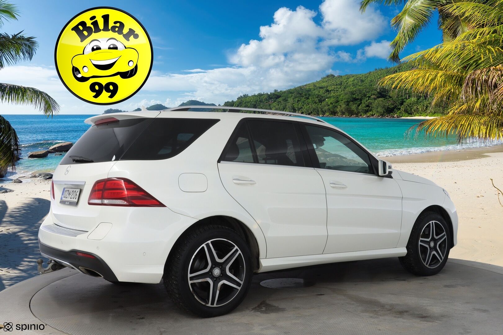 MERCEDES-BENZ GLE 2016 500e 4Matic AMG - YritysOutlet - Myydään vain yrityksille - Super-varusteet / Kahdet renkaat / AMG