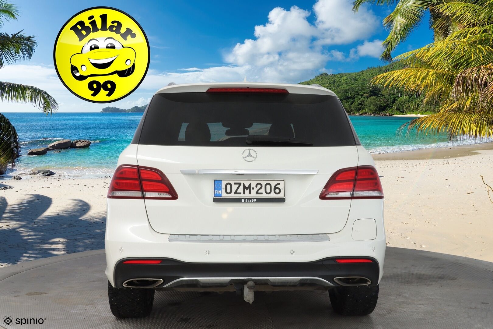 MERCEDES-BENZ GLE 2016 500e 4Matic AMG Huutokaupat.com - ACC / Panorama / Sport-penkit muistilla / Harman&Kardon / Koukku / Nahkasisusta / Navi / Kahdet renkaat / AMG