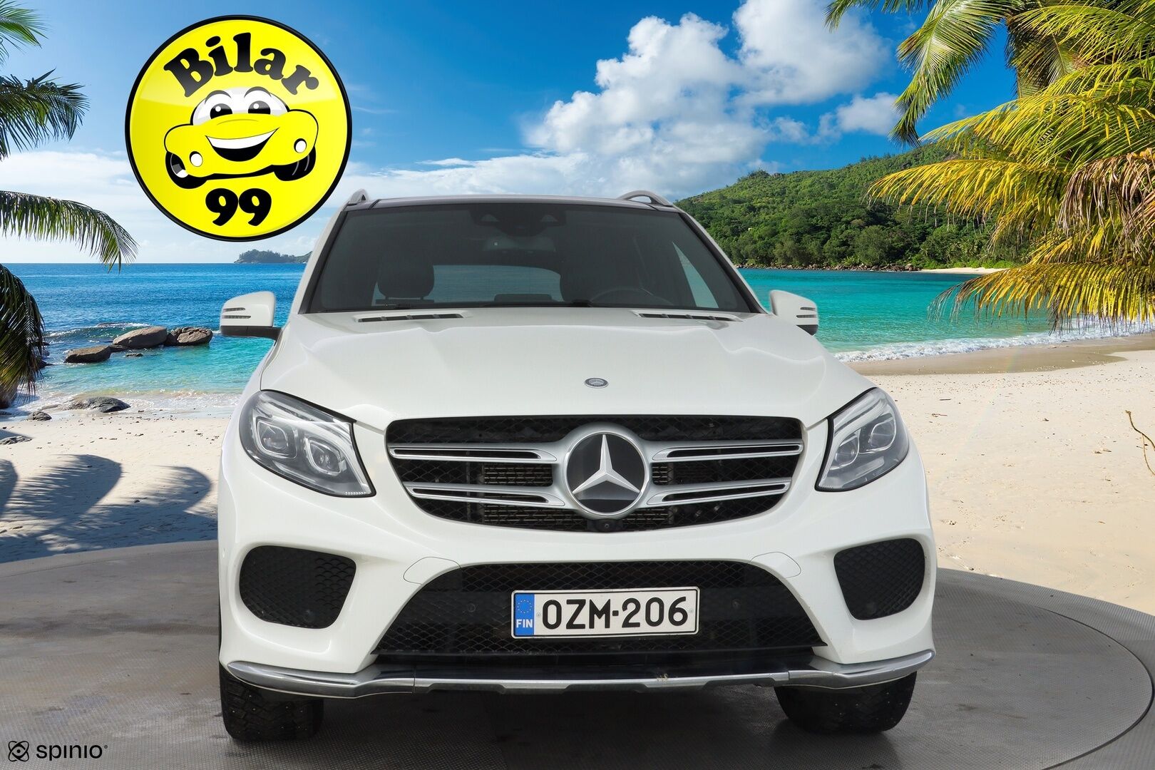 MERCEDES-BENZ GLE 2016 500e 4Matic AMG Huutokaupat.com - ACC / Panorama / Sport-penkit muistilla / Harman&Kardon / Koukku / Nahkasisusta / Navi / Kahdet renkaat / AMG