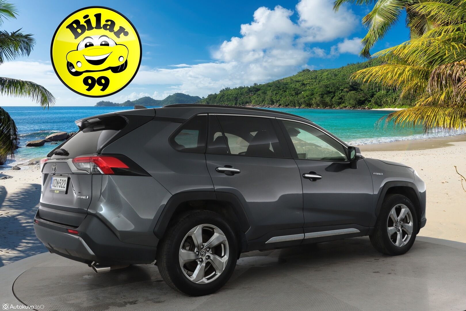 Toyota RAV4 2019 2.5 Hybrid Premium FWD **360° Kamera / Adapt.Vakkari / LED-valot / Ilmastoitu Muistipenkki / Sisätilanlämmitin / Navi** - 3,99 % KORKOTARJOUS TÄHÄN AUTOON - 31.5. ASTI! - Kaistavahti / KeylessGO / 2x Renkaat
