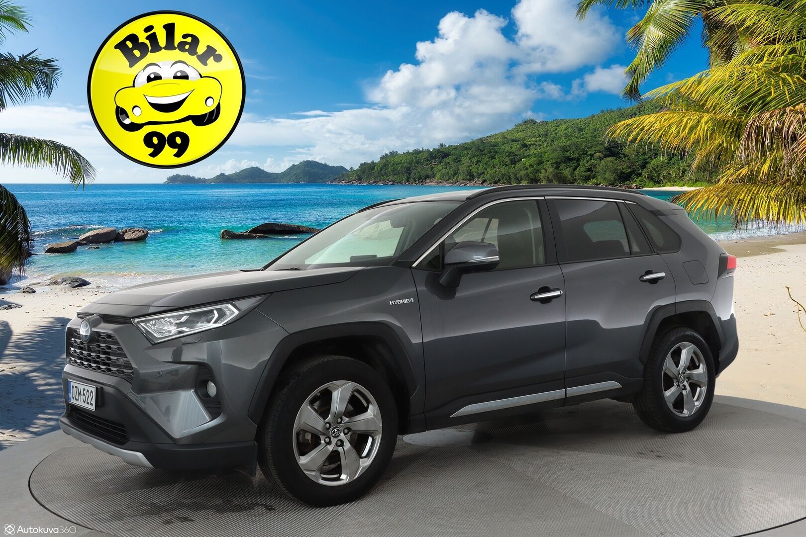 Toyota RAV4 2019 2.5 Hybrid Premium FWD **360° Kamera / Adapt.Vakkari / LED-valot / Ilmastoitu Muistipenkki / Sisätilanlämmitin / Navi** - 3,99 % KORKOTARJOUS TÄHÄN AUTOON - 31.5. ASTI! - Kaistavahti / KeylessGO / 2x Renkaat