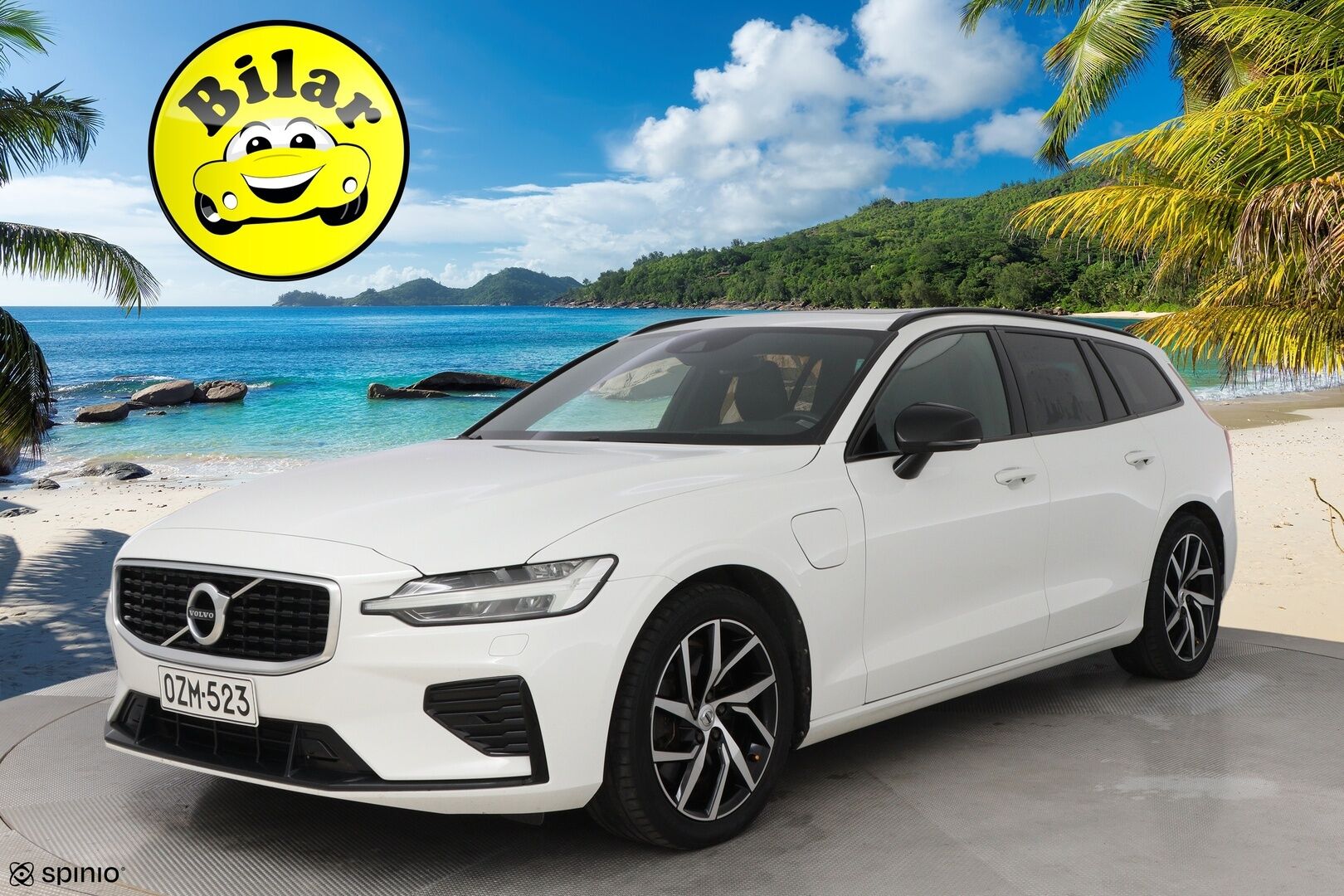 Volvo V60 2019 T8 AWD R-Design aut - Webasto | ACC | HUD | Harman&Kardon | Panoraama | Vetokoukku | P:Kamera | Ratinlämmitin | Sähköluukku | Keyless | Huippuvarusteet!