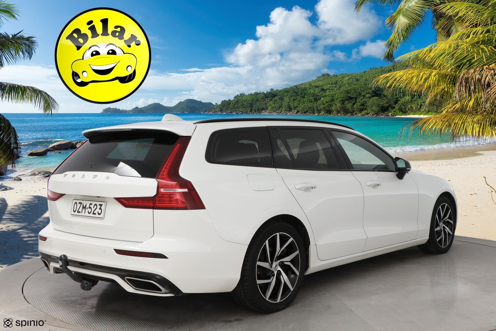 Volvo V60 2019 T8 AWD R-Design aut - Webasto | ACC | HUD | Harman&Kardon | Panoraama | Vetokoukku | P:Kamera | Ratinlämmitin | Sähköluukku | Keyless | Huippuvarusteet!