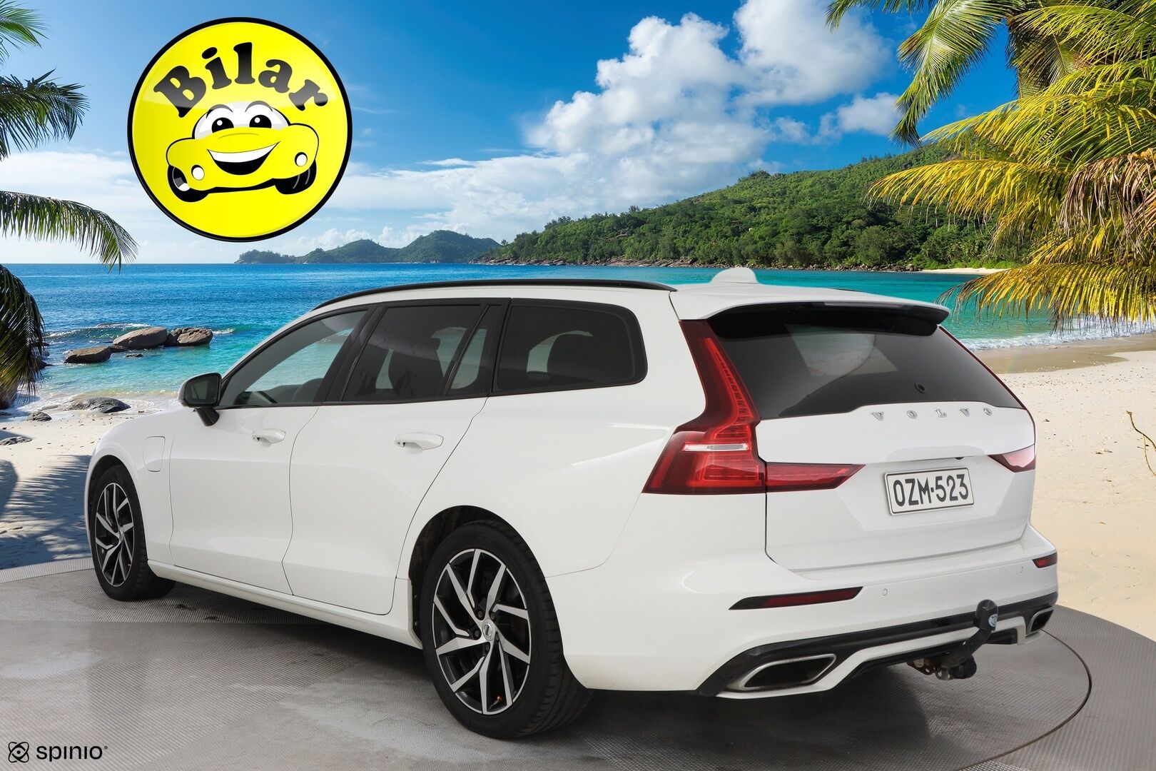 Volvo V60 2019 T8 AWD R-Design aut - Webasto | ACC | HUD | Harman&Kardon | Panoraama | Vetokoukku | P:Kamera | Ratinlämmitin | Sähköluukku | Keyless | Huippuvarusteet!