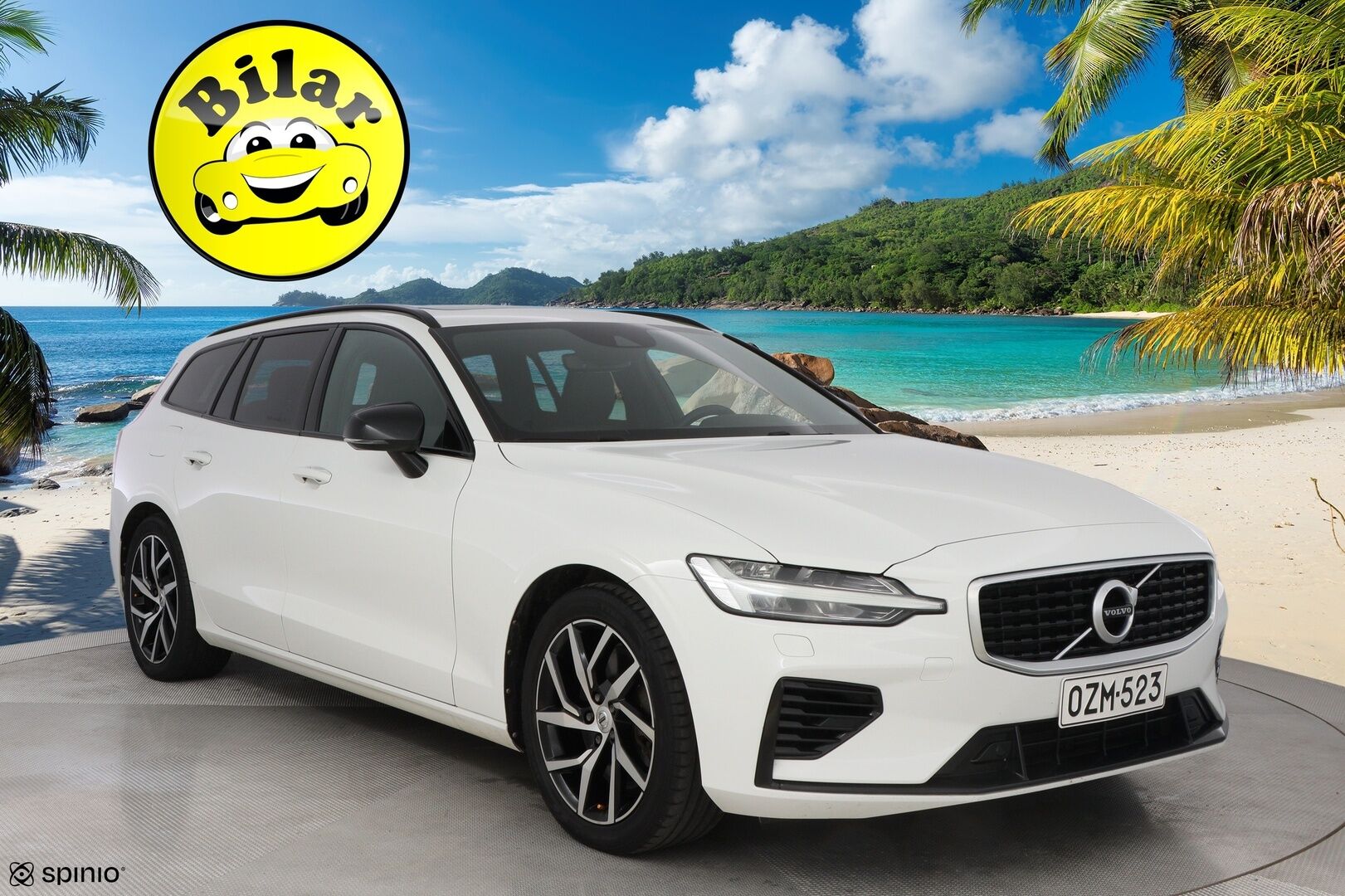 Volvo V60 2019 T8 AWD R-Design aut - Webasto | ACC | HUD | Harman&Kardon | Panoraama | Vetokoukku | P:Kamera | Ratinlämmitin | Sähköluukku | Keyless | Huippuvarusteet!