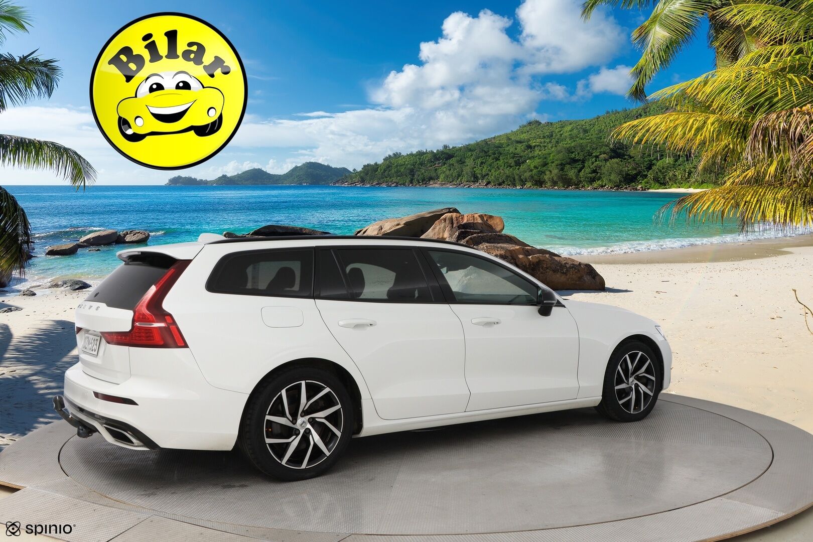 Volvo V60 2019 T8 AWD R-Design aut - Webasto | ACC | HUD | Harman&Kardon | Panoraama | Vetokoukku | P:Kamera | Ratinlämmitin | Sähköluukku | Keyless | Huippuvarusteet!