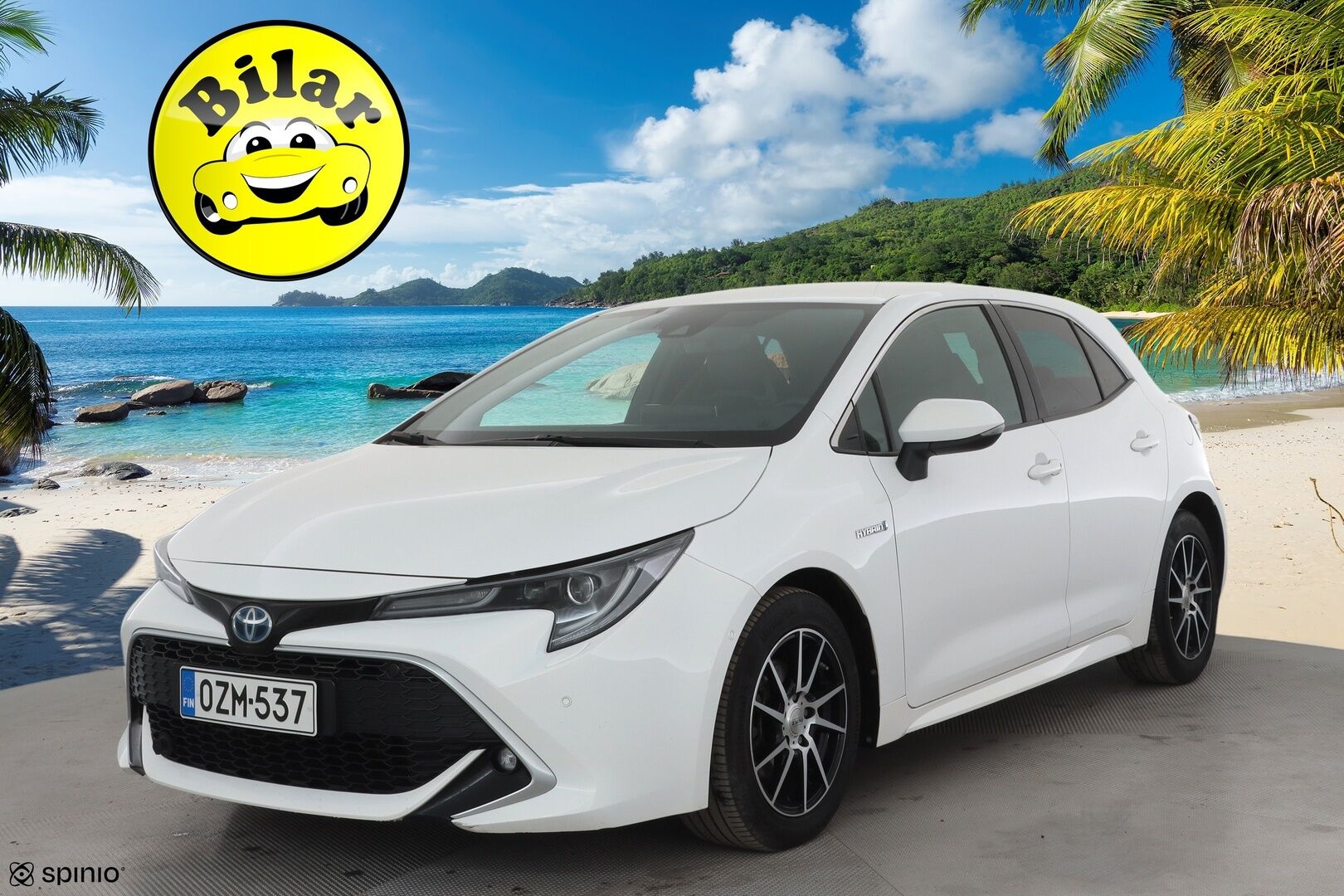 Toyota Corolla 2019 Hatchback 1,8 Hybrid Premium - Kahdet renkaat aluvanteilla / Juuri huollettu ja katsastettu