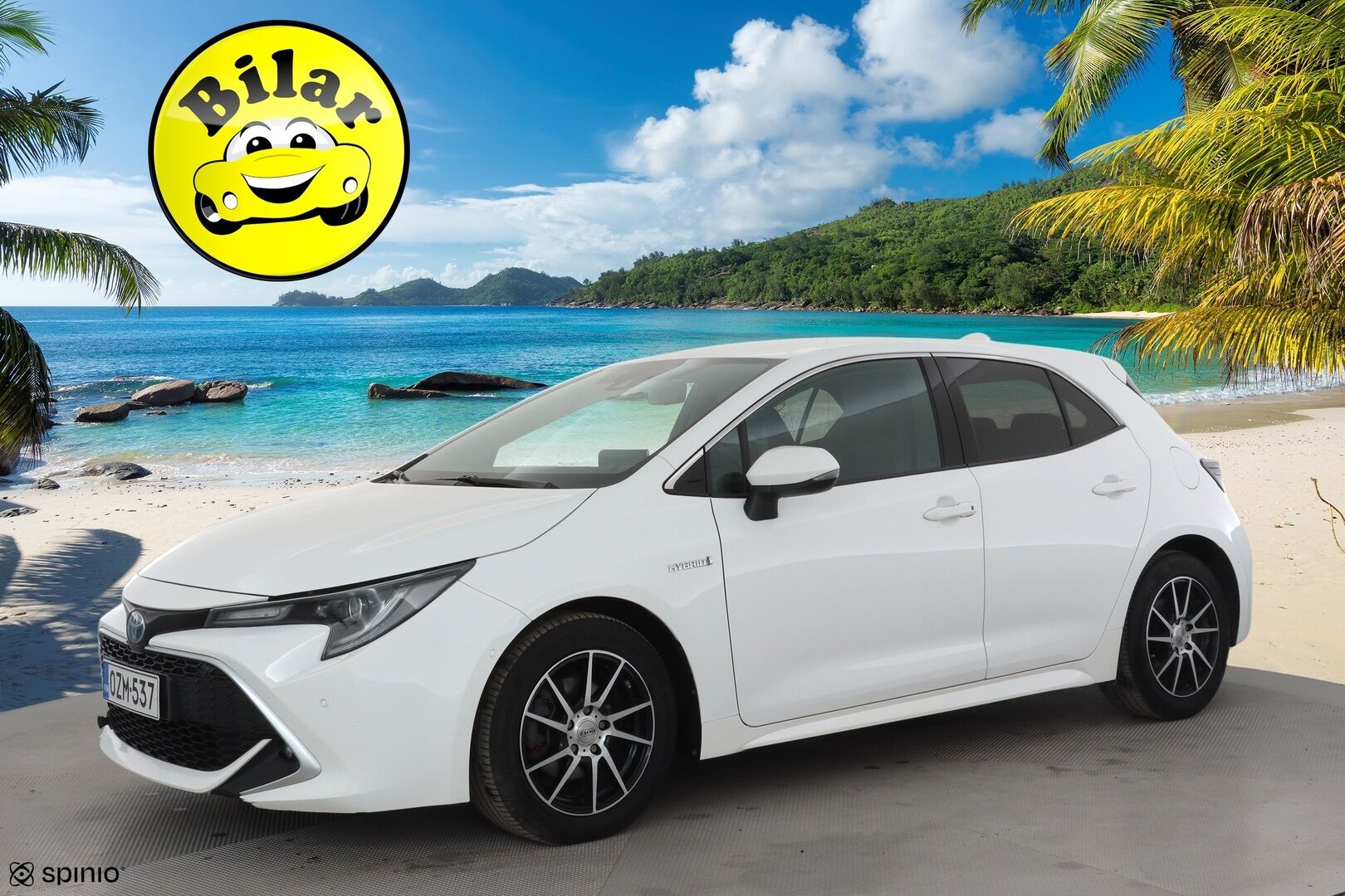 Toyota Corolla 2019 Hatchback 1,8 Hybrid Premium - Kahdet renkaat aluvanteilla / Juuri huollettu ja katsastettu