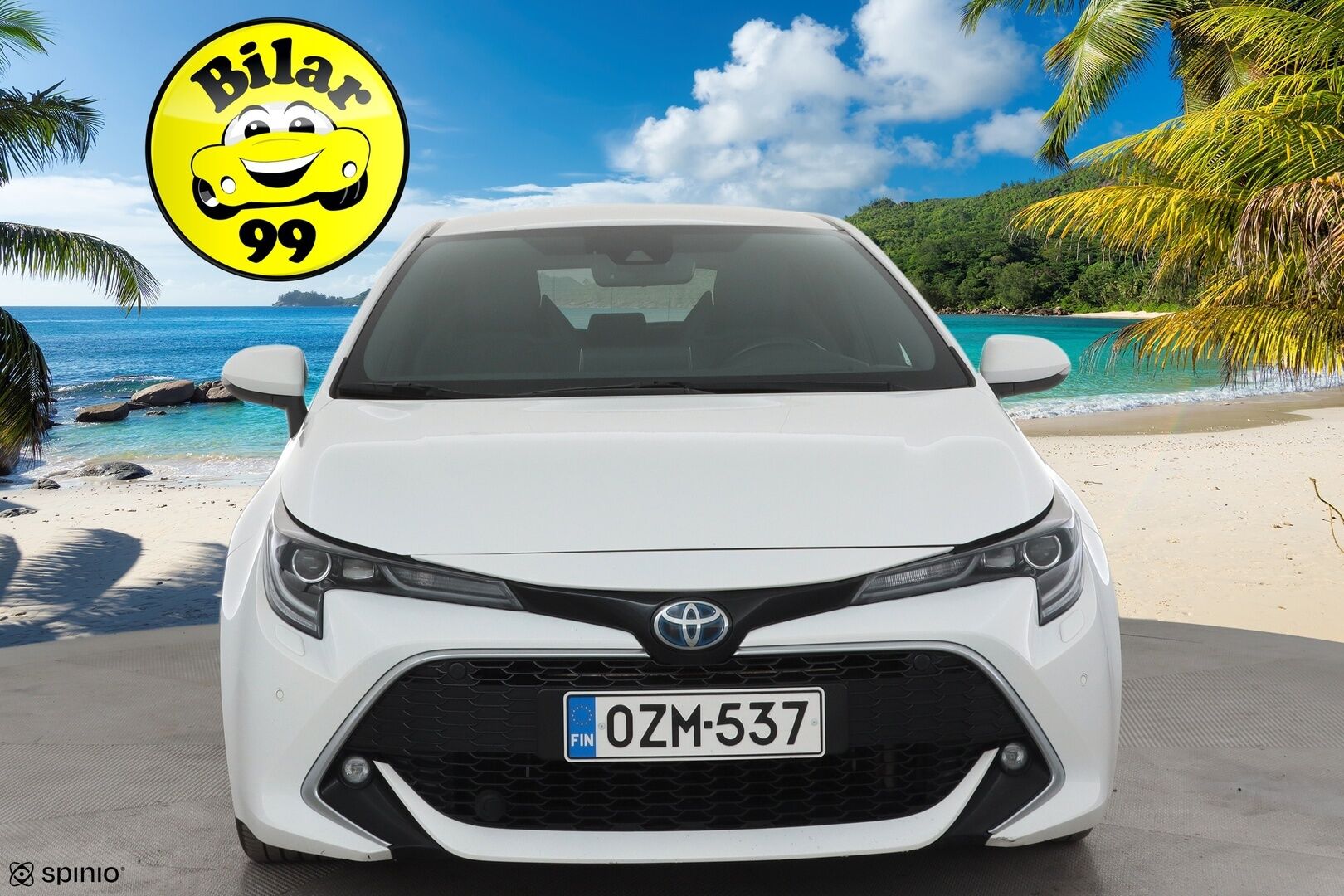 Toyota Corolla 2019 1,8 Hybrid Premium * ACC / HUD / Sporttipenkit / P.Kamera / LED / Keyless / Lohko+Sisä / Ratinlämmitin * - Kahdet renkaat aluvanteilla / Juuri huollettu ja katsastettu - HULLUT AVAJAISHULINAT KORKOTARJOUS 3,29 %