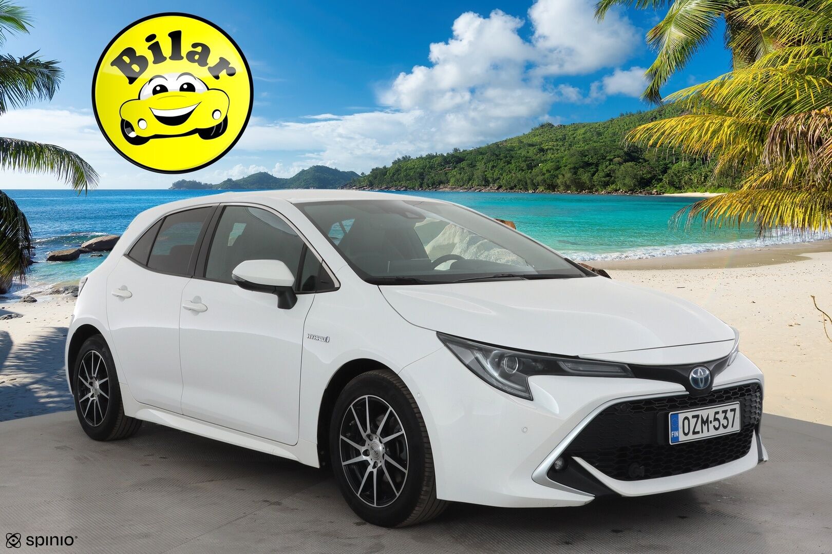 Toyota Corolla 2019 Hatchback 1,8 Hybrid Premium - Kahdet renkaat aluvanteilla / Juuri huollettu ja katsastettu
