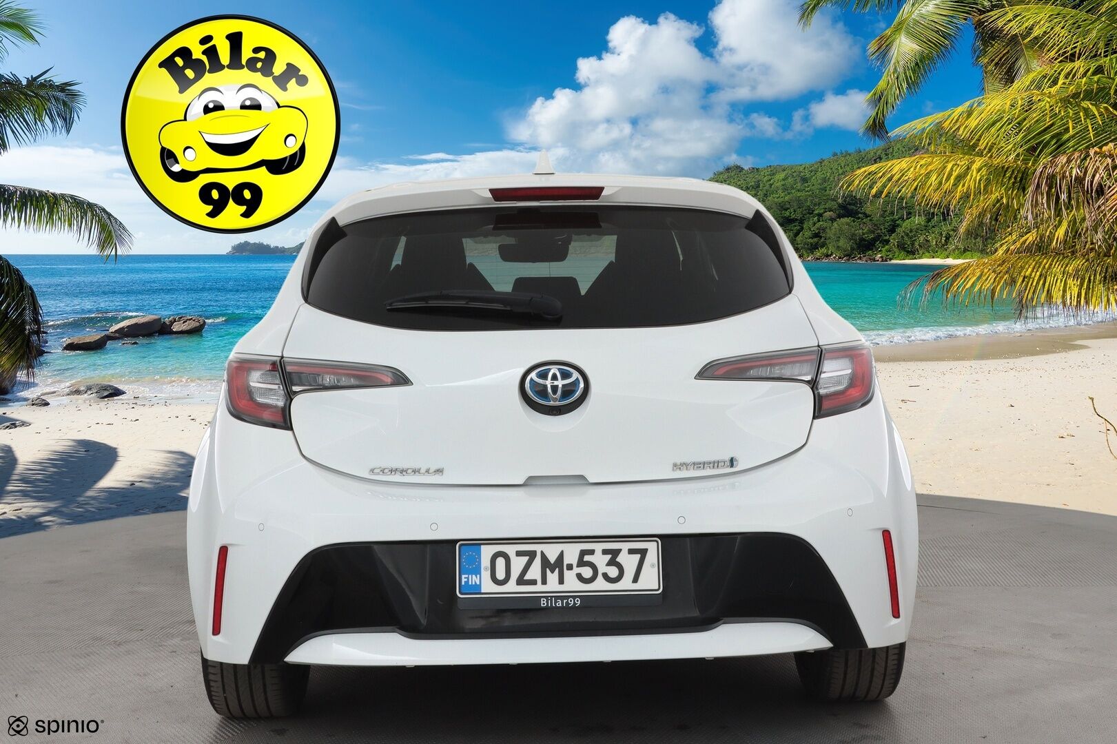 Toyota Corolla 2019 1,8 Hybrid Premium * ACC / HUD / Sporttipenkit / P.Kamera / LED / Keyless / Lohko+Sisä / Ratinlämmitin * - Kahdet renkaat aluvanteilla / Juuri huollettu ja katsastettu - HULLUT AVAJAISHULINAT KORKOTARJOUS 3,29 %