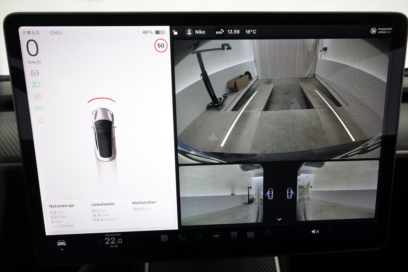 Tesla Model 3 2020 Standard Range Plus **Lasikatto / ACC / LED / P.kamera / Muistipenkki / Navi / Kaistavahti** - Akku kuntotarkastettu