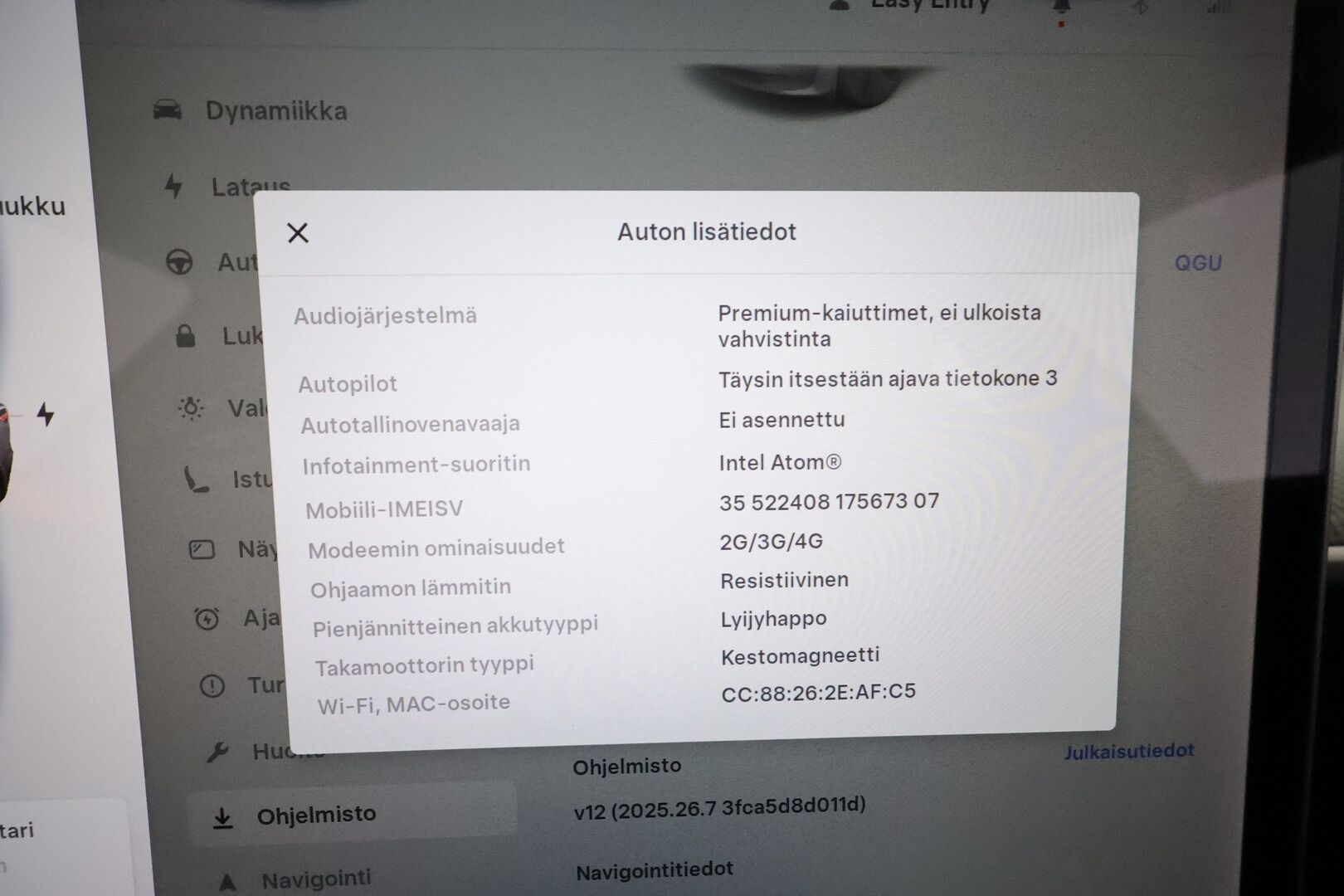 Tesla Model 3 2020 Standard Range Plus **Lasikatto / ACC / LED / P.kamera / Muistipenkki / Navi / Kaistavahti** - Akku kuntotarkastettu