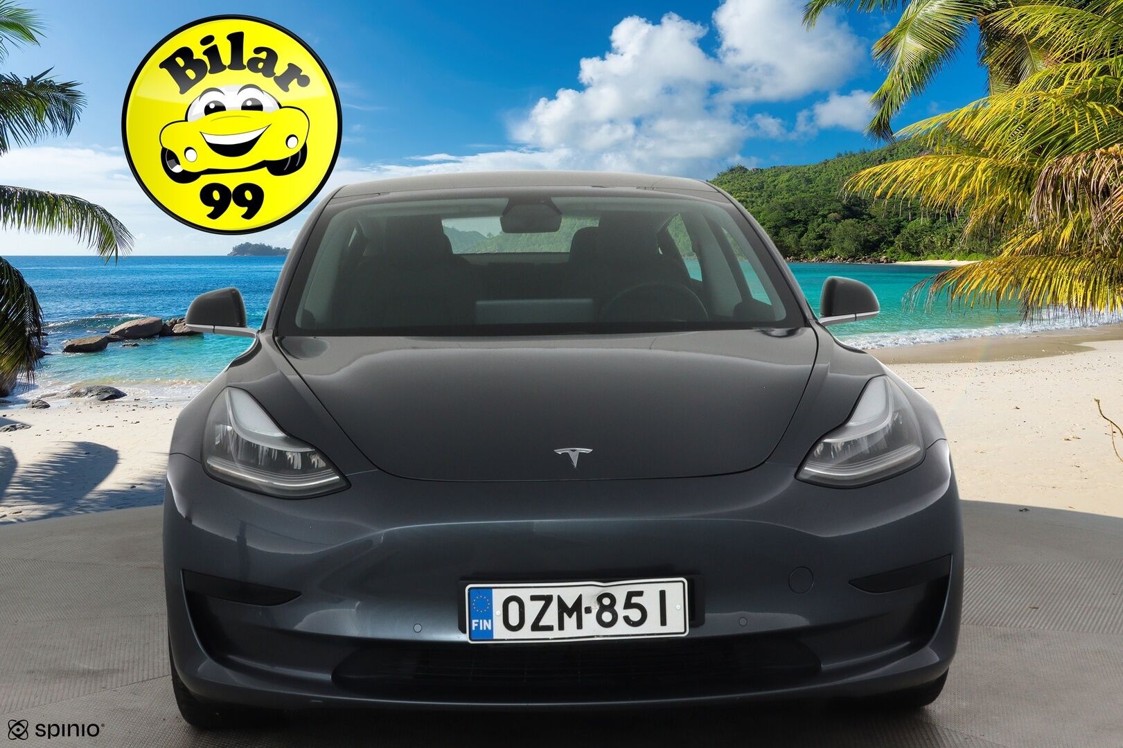 Tesla Model 3 2020 Standard Range Plus **Lasikatto / ACC / LED / P.kamera / Muistipenkki / Navi / Kaistavahti** - Akku kuntotarkastettu