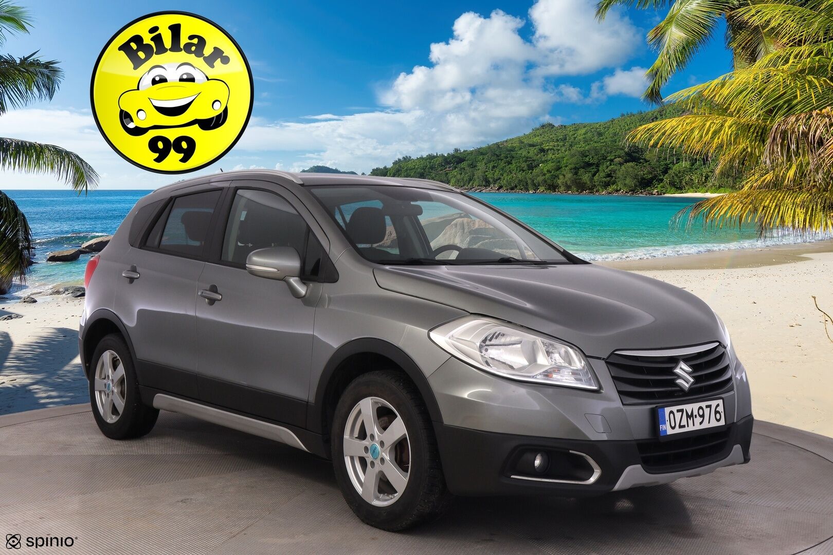 Suzuki SX4 2015 1,6 VVT 4WD GLX CVT *KeyLessGo / Vakkari / Aluvanteet / Juuri huollettu* - Juuri huollettu / Edullinen neliveto