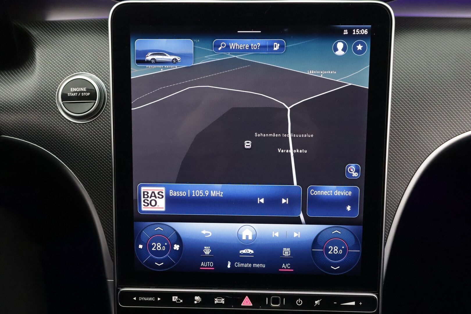 Mercedes-Benz C 2023 300 e T A Business / Suomiauto / 1-Omistaja / Vakkari / Peruutuskamera / Vetokoukku / Lämmitettävä ohjauspyörä / Osanahkaverhoilu