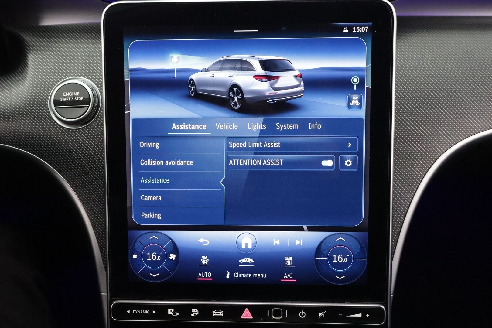 Mercedes-Benz C 2023 300 e T A Business / Suomiauto / 1-Omistaja / Vakkari / Peruutuskamera / Vetokoukku / Lämmitettävä ohjauspyörä / Osanahkaverhoilu