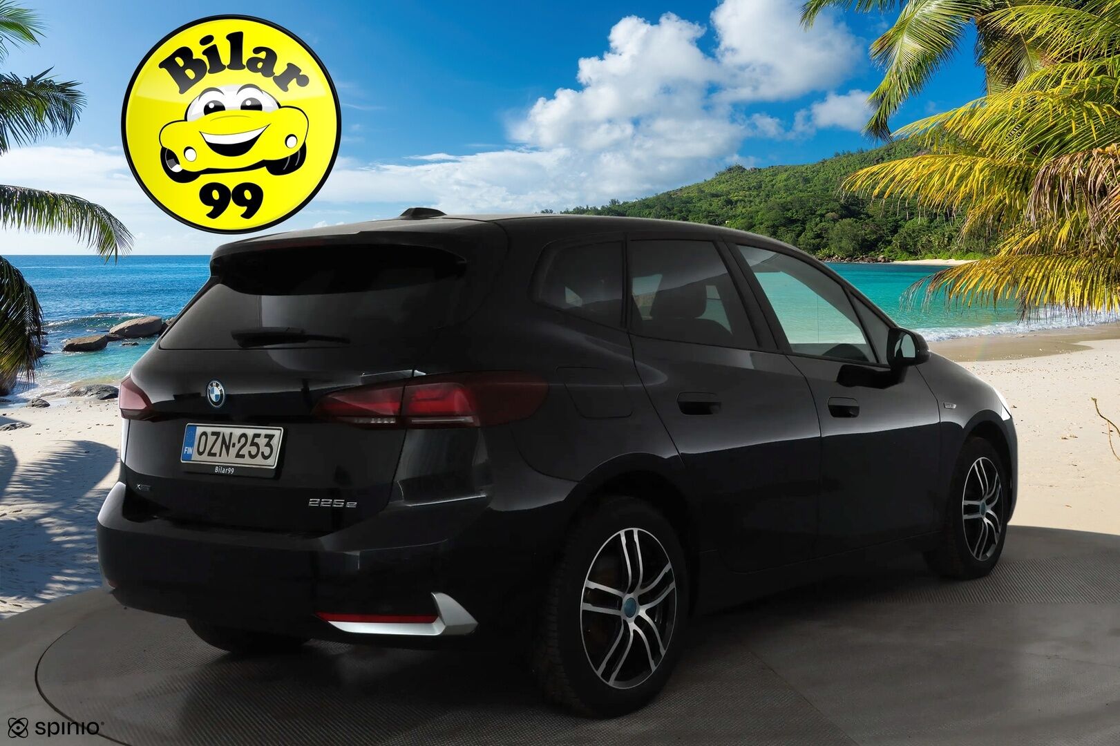 BMW 225 2023 U06 Active Tourer 225e xDrive Charged Edition * Vakkari / P.kamera / LED / Navi / Kaistavahti / Sähköluukku * - 1.Om Suomi-auto / Akku kuntotarkastettu SoH 95,9% / Kahdet renkaat aluvanteilla / Merkkihuollettu