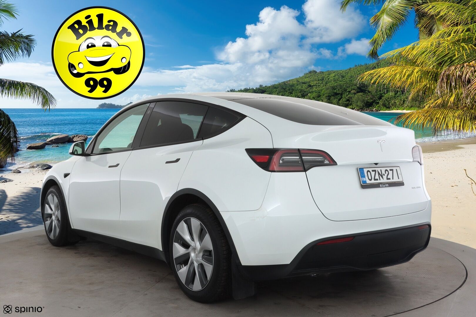 Tesla Model Y 2023 Long Range * Koukku / ILP / Lasikatto / Matrix LED / P.kamera / Premium Audio / Ratinlämmitin * - 1.Om Suomi-auto / Kahdet renkaat aluvanteilla