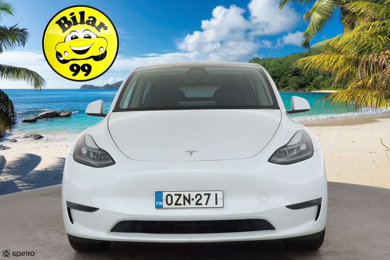 Tesla Model Y 2023 Long Range * Koukku / ILP / Lasikatto / Matrix LED / P.kamera / Premium Audio / Ratinlämmitin * - 1.Om Suomi-auto / Kahdet renkaat aluvanteilla