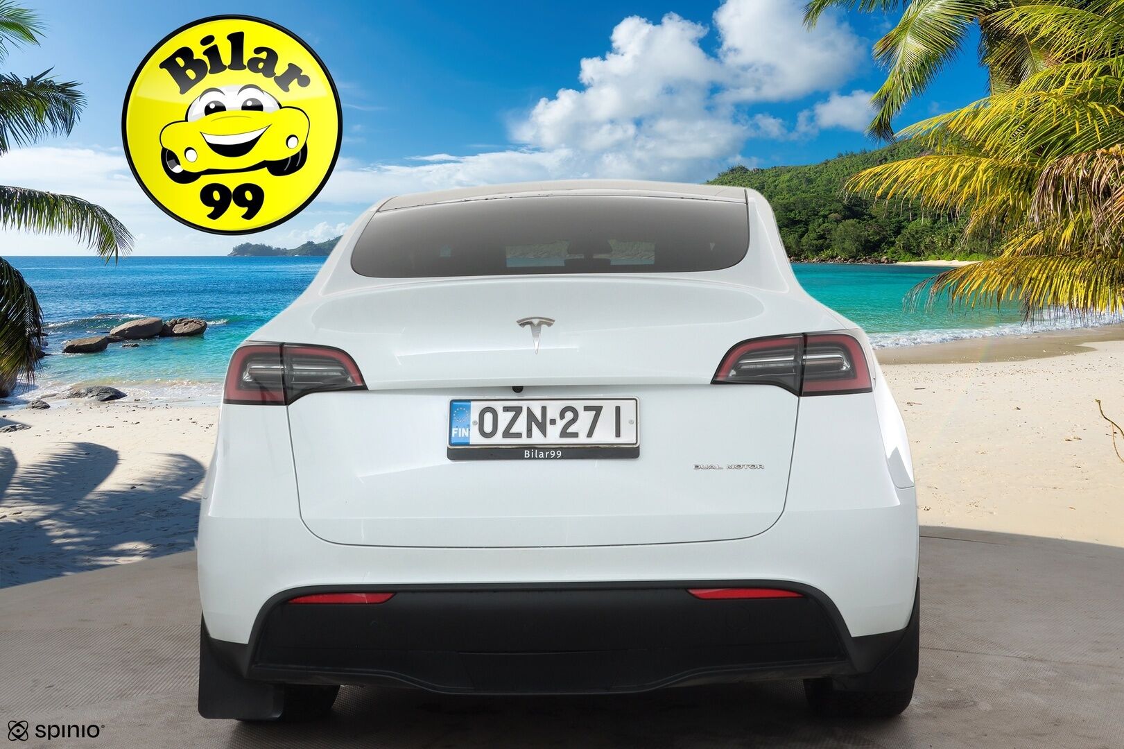 Tesla Model Y 2023 Long Range * Koukku / ILP / Lasikatto / Matrix LED / P.kamera / Premium Audio / Ratinlämmitin * - 1.Om Suomi-auto / Kahdet renkaat aluvanteilla