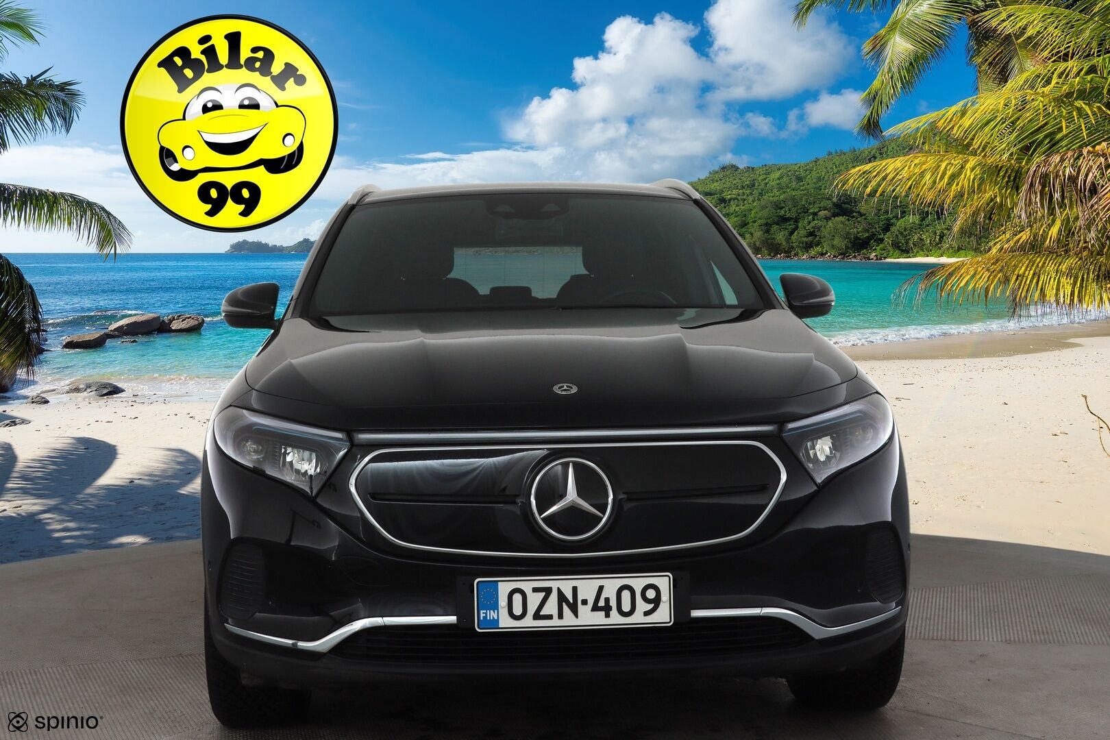 Mercedes-Benz EQA 2023 300 4MATIC Business * Distronic+ / P.kamera / Muistipenkit / Koukku / Widescreen / KeylessGo / Sähköluukku / Navi * - Suomi-auto / Kahdet renkaat aluvanteilla / Merkkihuollettu