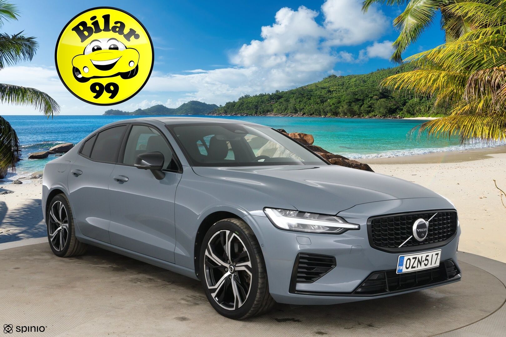 Volvo S60 2023 T8 AWD Long Range High Performance Ultimate Dark aut * ACC / 360° / Muistipenkit / Full LED / Panorama / H&K / Koukku * - HUD / Keyless / 1.Om Suomi-auto / Akku kuntotarkastettu SoH 98,1% / Kahdet renkaat aluvanteilla / Merkkihuollettu / Supervarusteet - HULLUT AVAJAISHULINAT KORKOTARJOUS 3,29 %