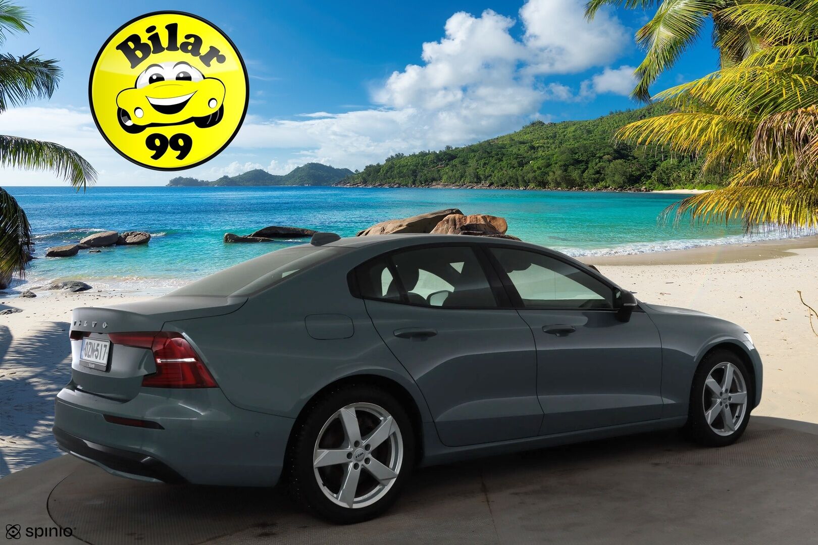 Volvo S60 2023 T8 AWD Long Range High Performance Ultimate Dark aut * ACC / 360° / Muistipenkit / Full LED / Panorama / H&K / Koukku * - HUD / Keyless / 1.Om Suomi-auto / Kahdet renkaat aluvanteilla / Merkkihuollettu / Supervarusteet