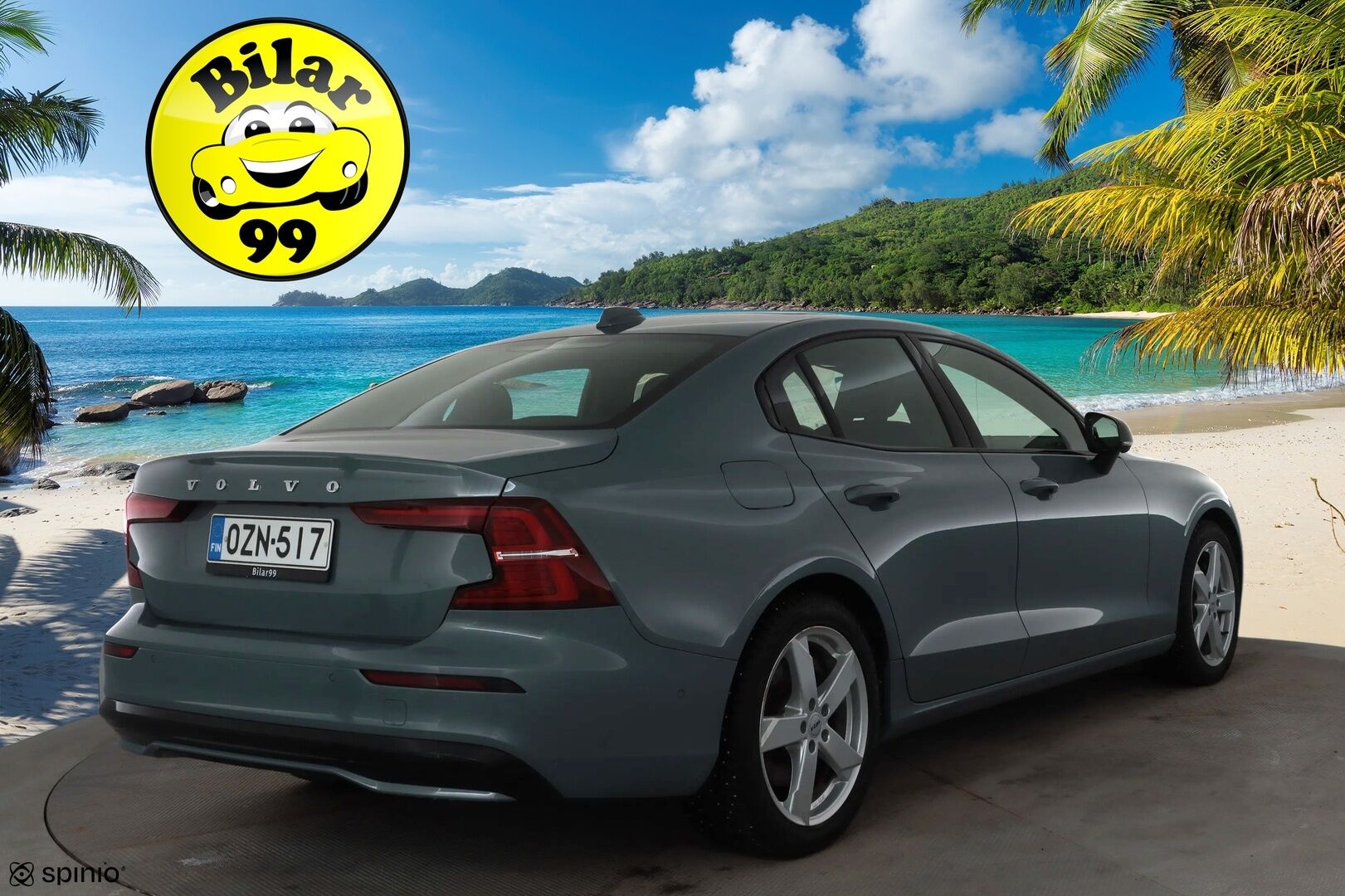 Volvo S60 2023 T8 AWD Long Range High Performance Ultimate Dark aut * ACC / 360° / Muistipenkit / Full LED / Panorama / H&K / Koukku * - HUD / Keyless / 1.Om Suomi-auto / Akku kuntotarkastettu SoH 98,1% / Kahdet renkaat aluvanteilla / Merkkihuollettu / Supervarusteet