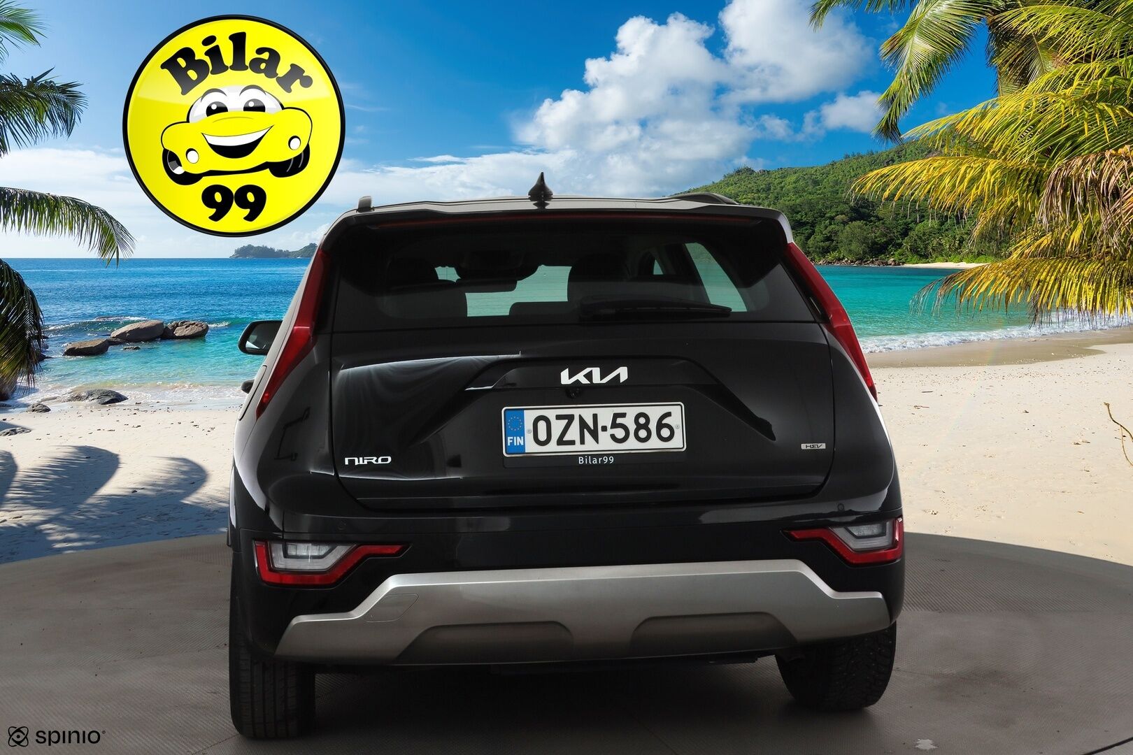 Kia Niro 2023 1,6 GDI Hybrid EX DCT Premium * ACC / P.kamera / LED / Navi / Sähköpenkki / KeylessGo / Sähköluukku * - 1.Om Suomi-auto / Kahdet renkaat aluvanteilla / Merkkihuollettu