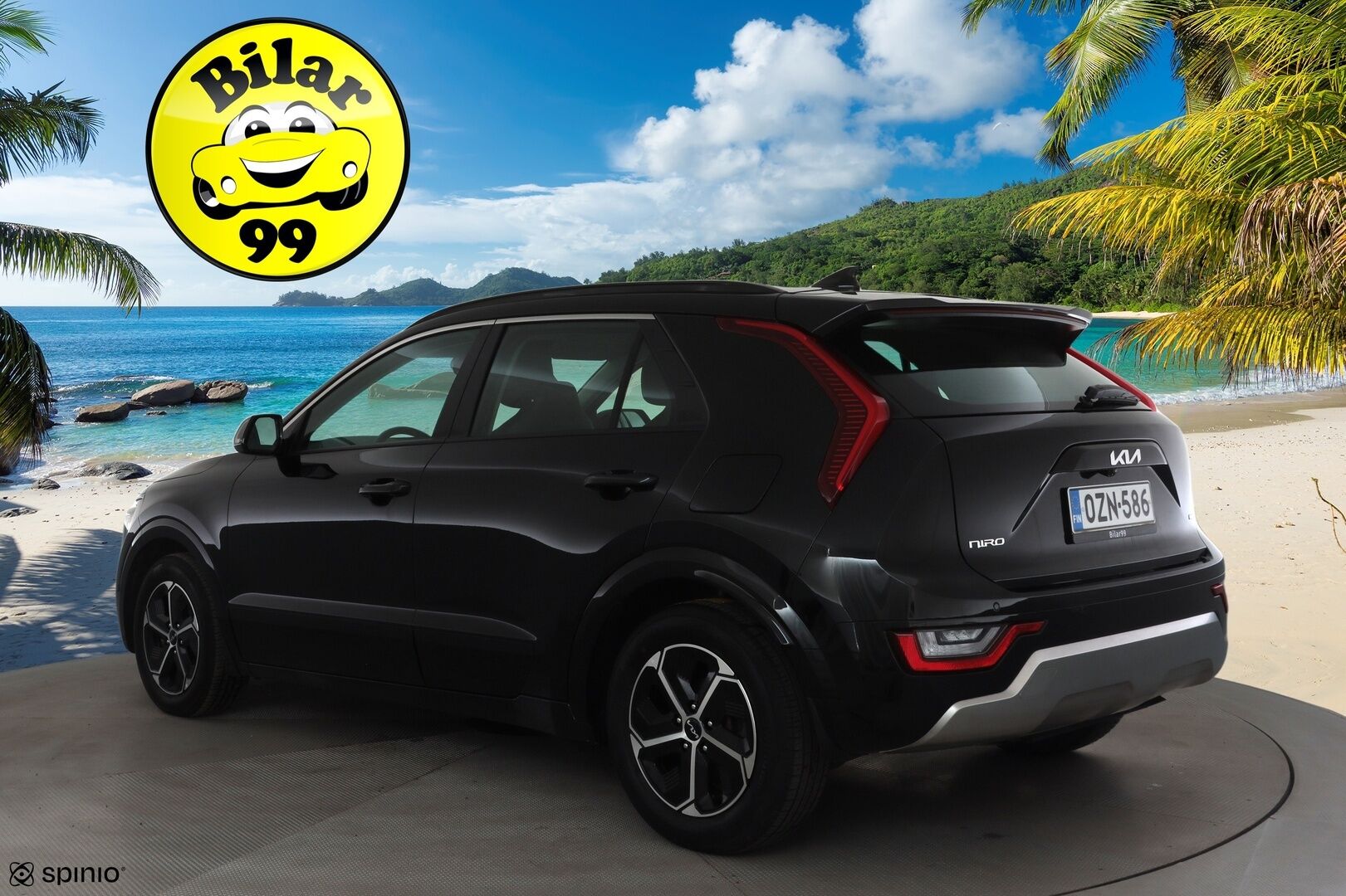 Kia Niro 2023 1,6 GDI Hybrid EX DCT Premium * ACC / P.kamera / LED / Navi / Sähköpenkki / KeylessGo / Sähköluukku * - 1.Om Suomi-auto / Kahdet renkaat aluvanteilla / Merkkihuollettu