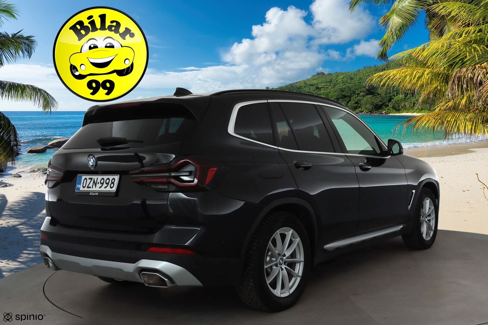 BMW X3 2023 G01 xDrive 30e A Charged Edition * ACC / Koukku / P.Kamera / LED / Sporttinahat / Kaistavahti / Navi * - 1-om Suomi-auto / Kahdet renkaat aluvanteilla / 2x Latauskaapelit