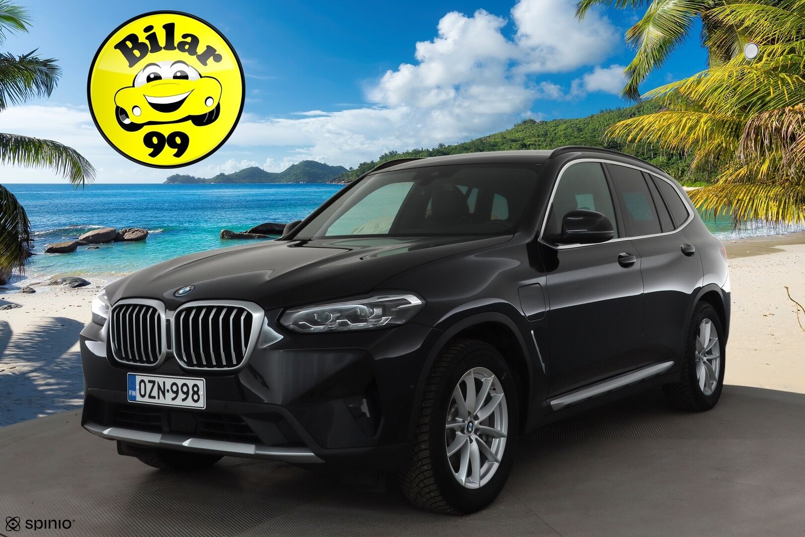 BMW X3 2023 G01 xDrive 30e A Charged Edition * ACC / Koukku / P.Kamera / LED / Sporttinahat / Kaistavahti / Navi * - 1-om Suomi-auto / Kahdet renkaat aluvanteilla / 2x Latauskaapelit