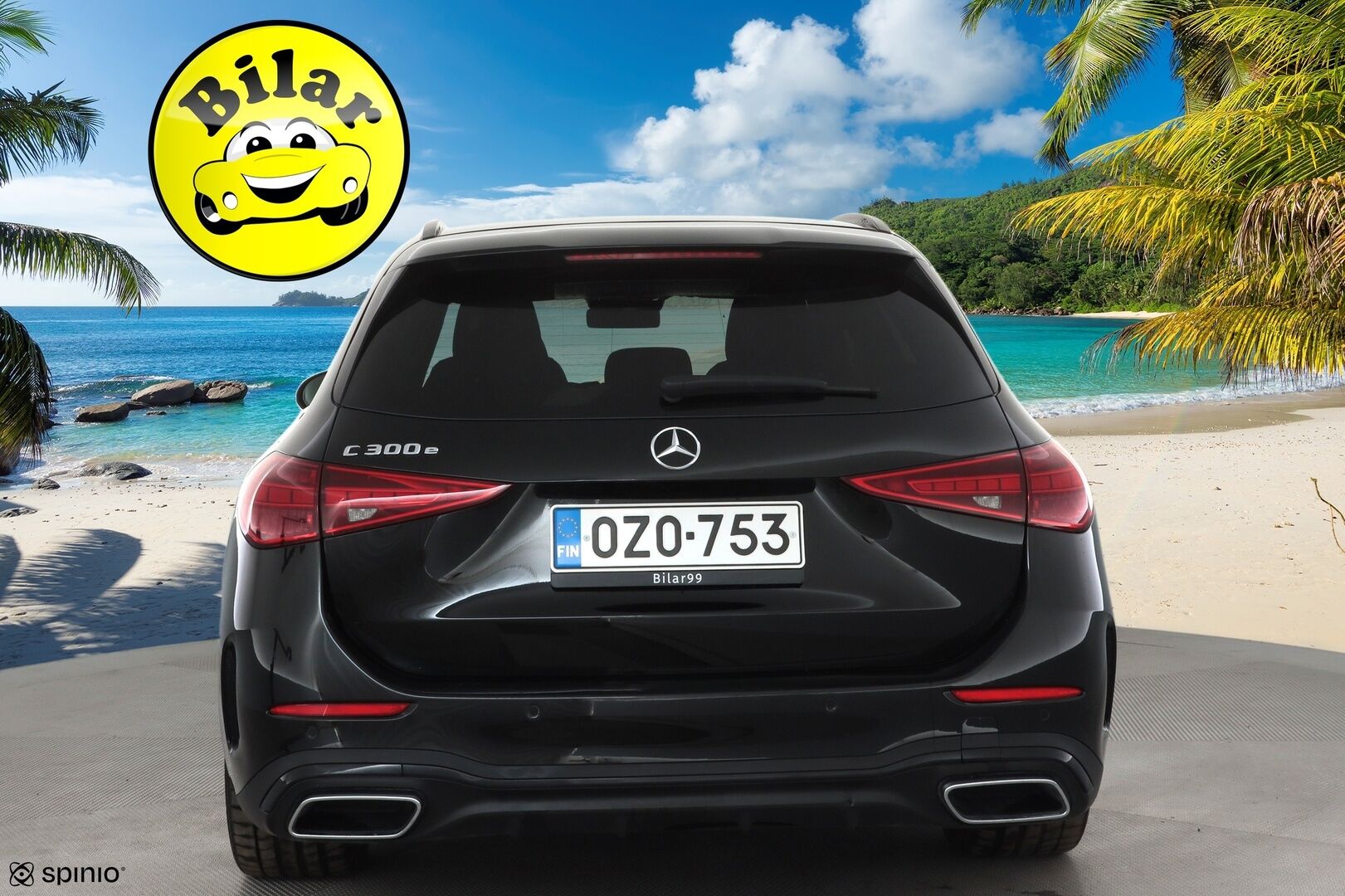 Mercedes-Benz C 2023 300 e T A Business AMG - *1.Om Suomi-auto | Merkkihuollettu | Distronic Pro | Koukku | P.Kamera | Puolinahat | Navi | LED | Sähköluukku | Facelift*