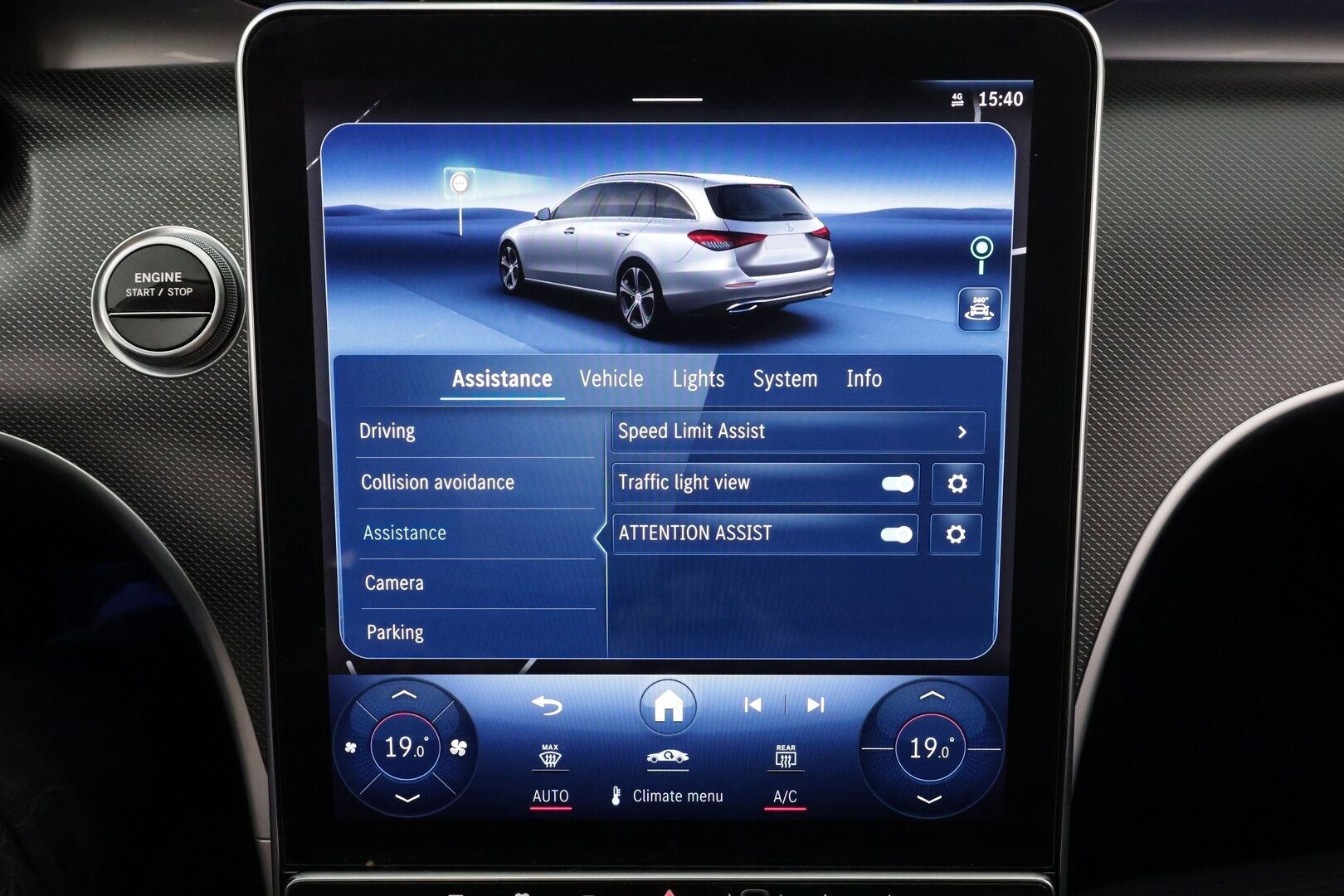 Mercedes-Benz C 2023 300 e T A Business * Distronic / Muistipenkit / LED / Koukku / Lisälämmitin / 360° * - 1.Om Suomi-auto / kahdet renkaat / Koti & Kauppalaturi