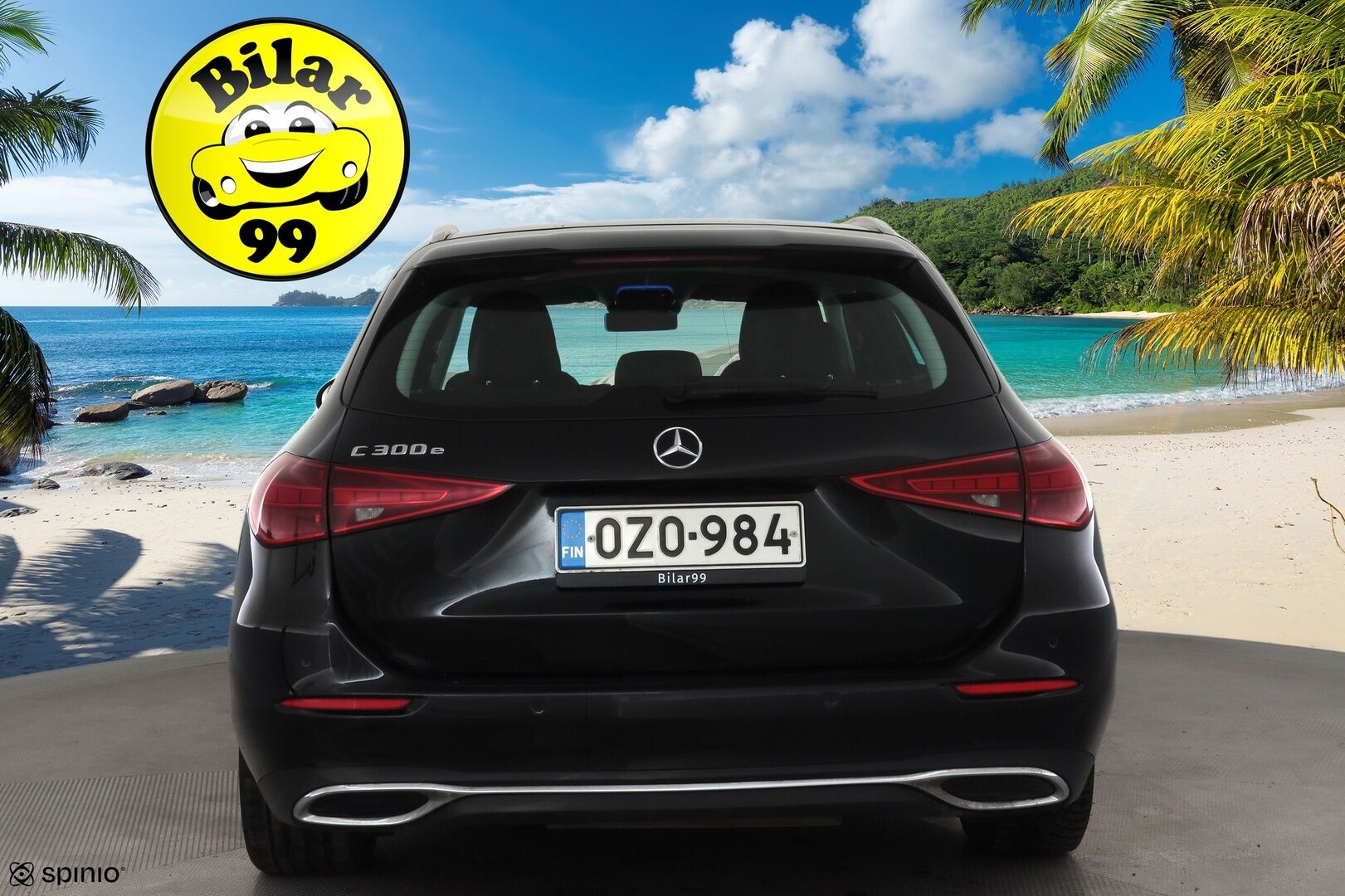 Mercedes-Benz C 2023 300 e T A Business * Distronic / Muistipenkit / LED / Koukku / Lisälämmitin / 360° * - 1.Om Suomi-auto / kahdet renkaat / Koti & Kauppalaturi