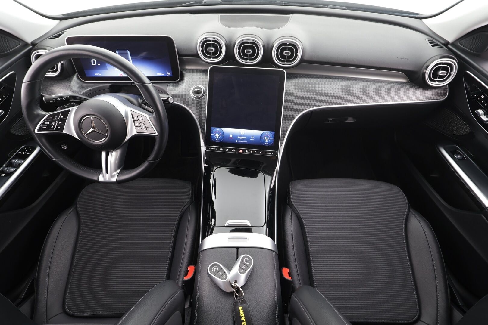 Mercedes-Benz C 2023 300 e T A Business * Distronic / Muistipenkit / LED / Koukku / Lisälämmitin / 360° * - 1.Om Suomi-auto / kahdet renkaat / Koti & Kauppalaturi