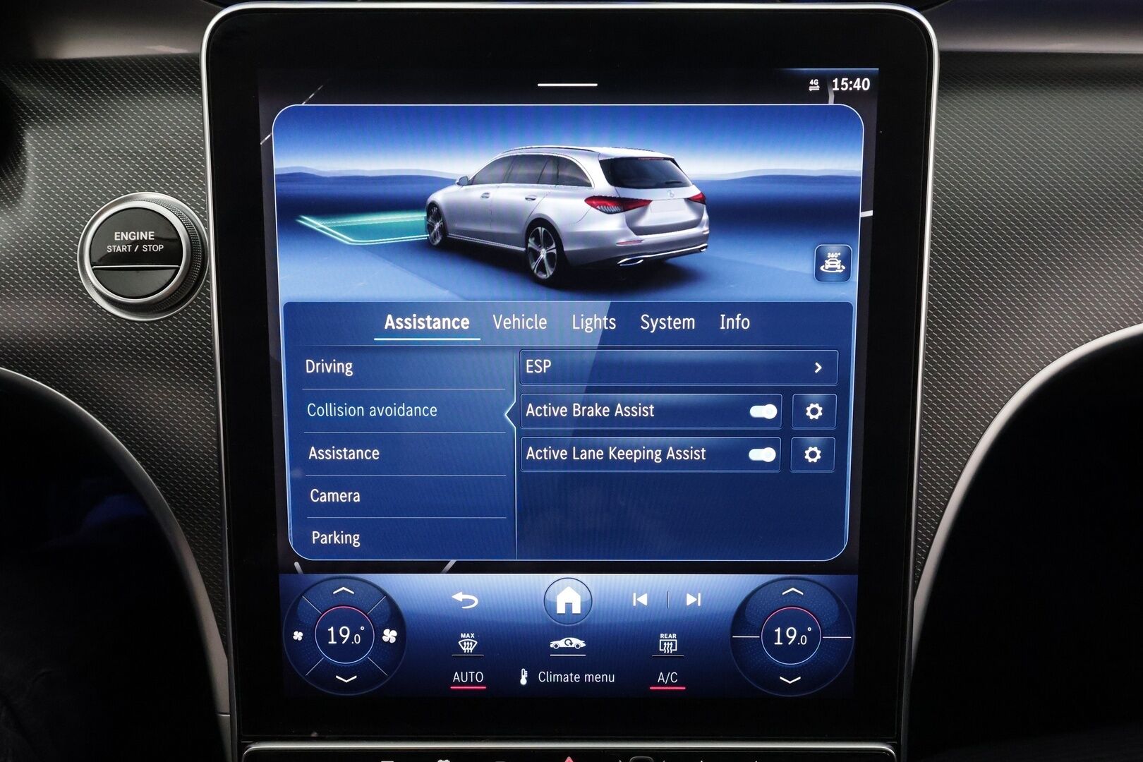 Mercedes-Benz C 2023 300 e T A Business * Distronic / Muistipenkit / LED / Koukku / Lisälämmitin / 360° * - 1.Om Suomi-auto / kahdet renkaat / Koti & Kauppalaturi