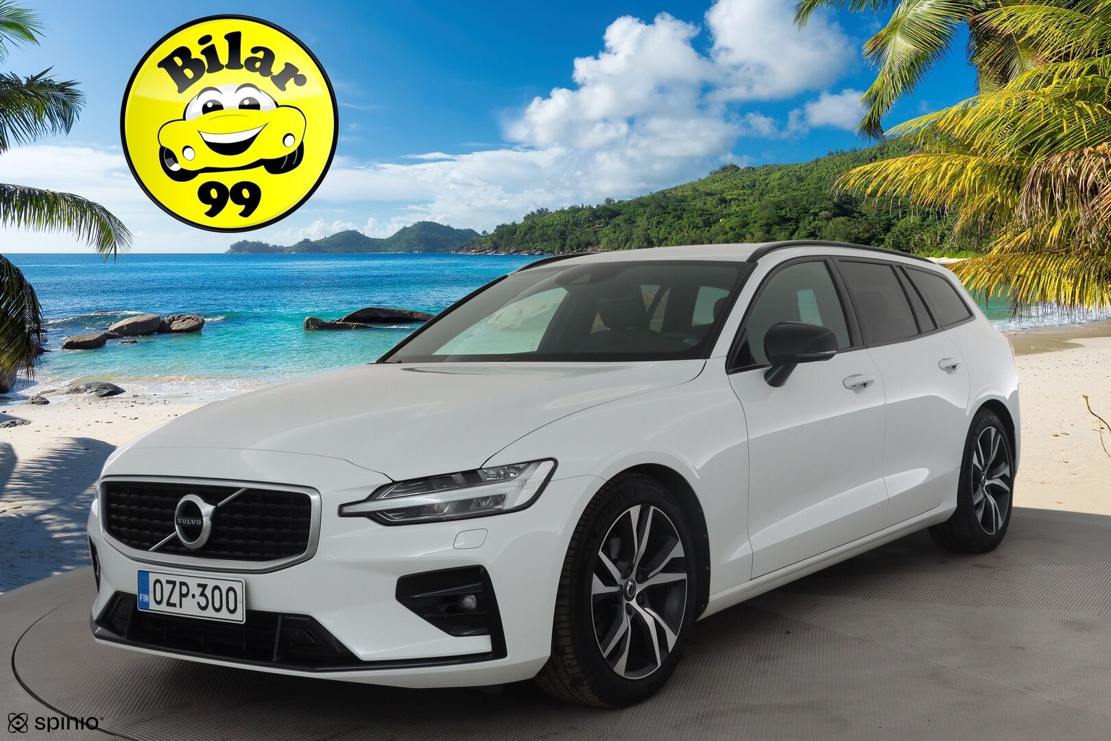 Volvo V60 2020 T4 Business R-Design aut * Webasto / ACC / Full-LED / P.kamera / Sportpenkki Muistilla / Navi / Kaistavahti / Keyless * - Suomi-auto / Kahdet renkaat / Merkkihuollettu!