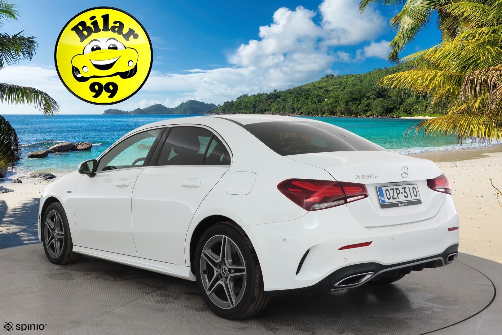 Mercedes-Benz A 2020 250 e A sedan Business AMG EQ Power * Vakkari / Midline / P.kamera / Sporttinahat / LED / Apple&Android * - Akku kutotarkastettu SoH95,9% / Suomi-auto / Kahdet renkaat aluvanteilla / Merkkihuollettu