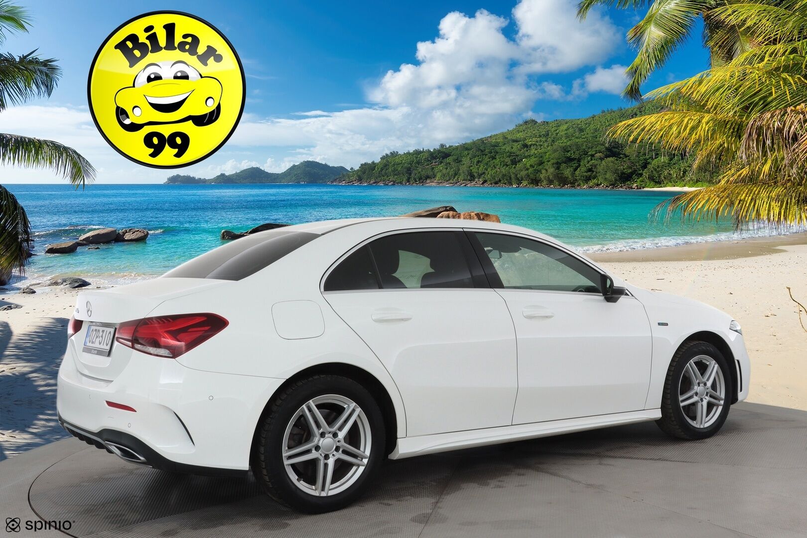 Mercedes-Benz A 2020 250 e A sedan Business AMG EQ Power * Vakkari / Midline / P.kamera / Sporttinahat / LED / Apple&Android * - Akku kutotarkastettu SoH95,9% / Suomi-auto / Kahdet renkaat aluvanteilla / Merkkihuollettu