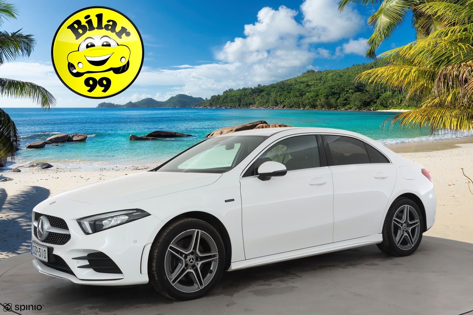 Mercedes-Benz A 2020 250 e A sedan Business AMG EQ Power * Vakkari / Midline / P.kamera / Sporttinahat / LED / Apple&Android * - Akku kutotarkastettu SoH95,9% / Suomi-auto / Kahdet renkaat aluvanteilla / Merkkihuollettu