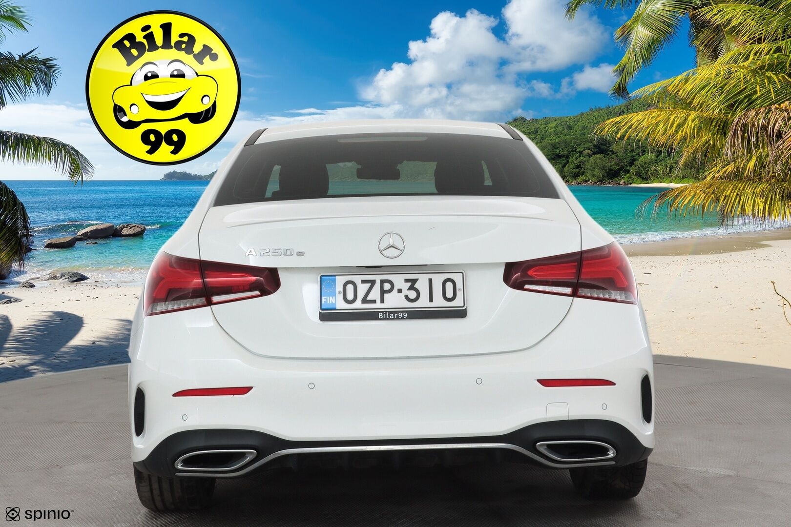 Mercedes-Benz A 2020 250 e A sedan Business AMG EQ Power * Vakkari / Midline / P.kamera / Sporttinahat / LED / Apple&Android * - Akku kutotarkastettu SoH95,9% / Suomi-auto / Kahdet renkaat aluvanteilla / Merkkihuollettu