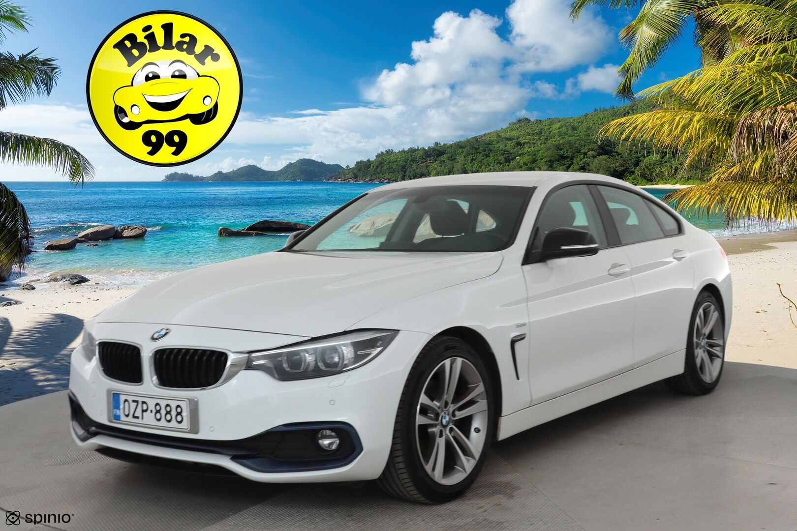 BMW 420 2018 F36 Gran Coupe 420d TwinPower Turbo **Digimittaristo / Prof.navi / Sporttipenkit / Sähköluukku / Facelift**