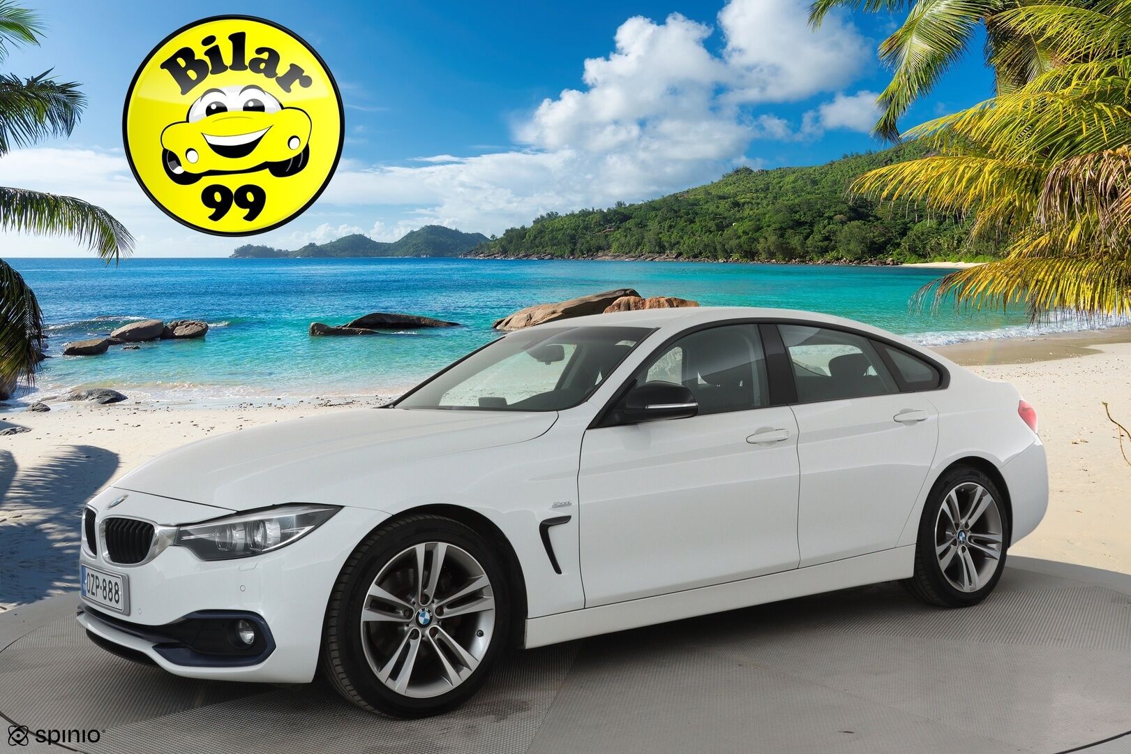 BMW 420 2018 F36 Gran Coupe 420d TwinPower Turbo **Digimittaristo / Prof.navi / Sporttipenkit / Sähköluukku / Facelift**