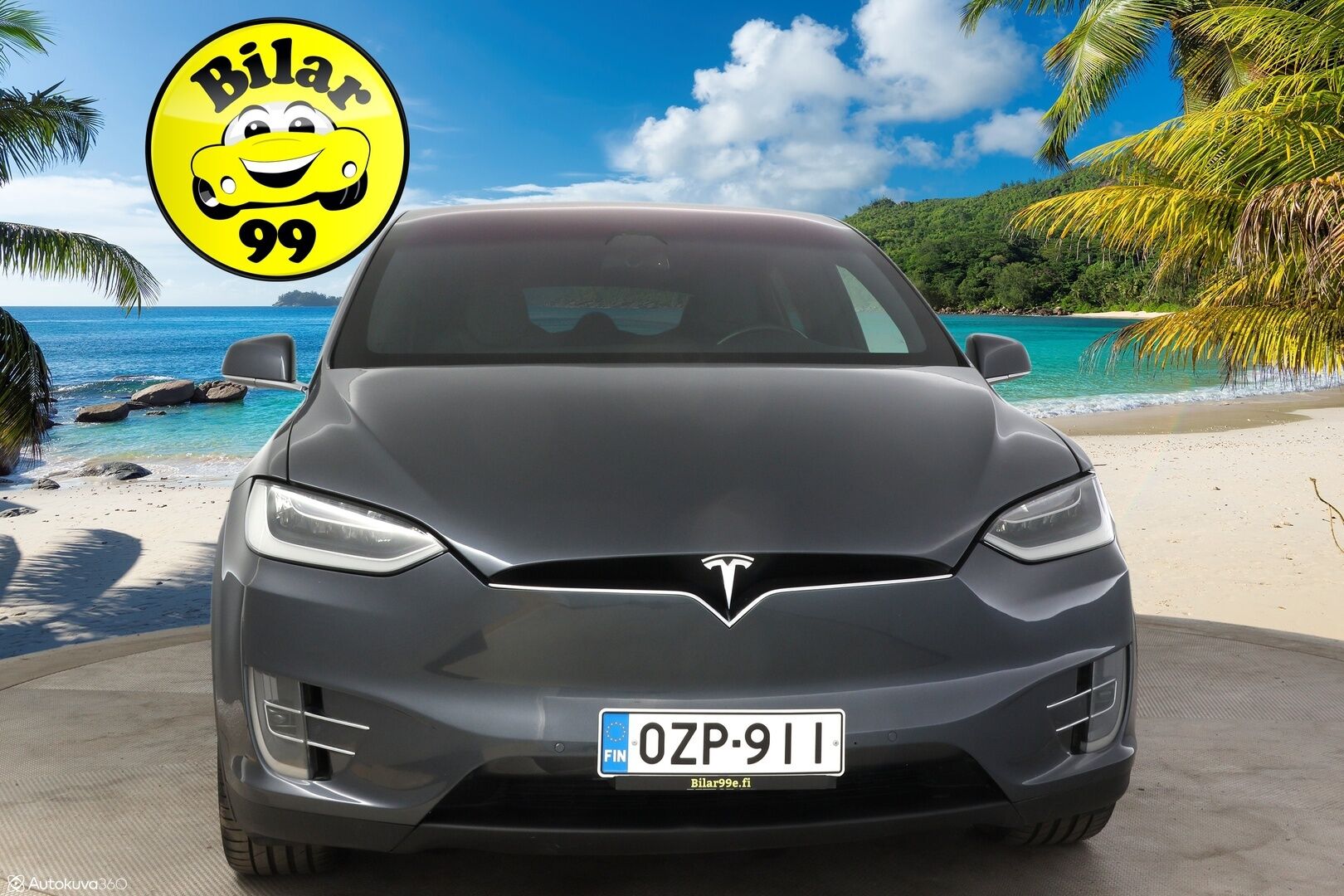 Tesla Model X 2017 75 D * ILMASET SUPERIT / FSD * - * FSD / Ilmaiset superit / CCS / 2x Vanteet *