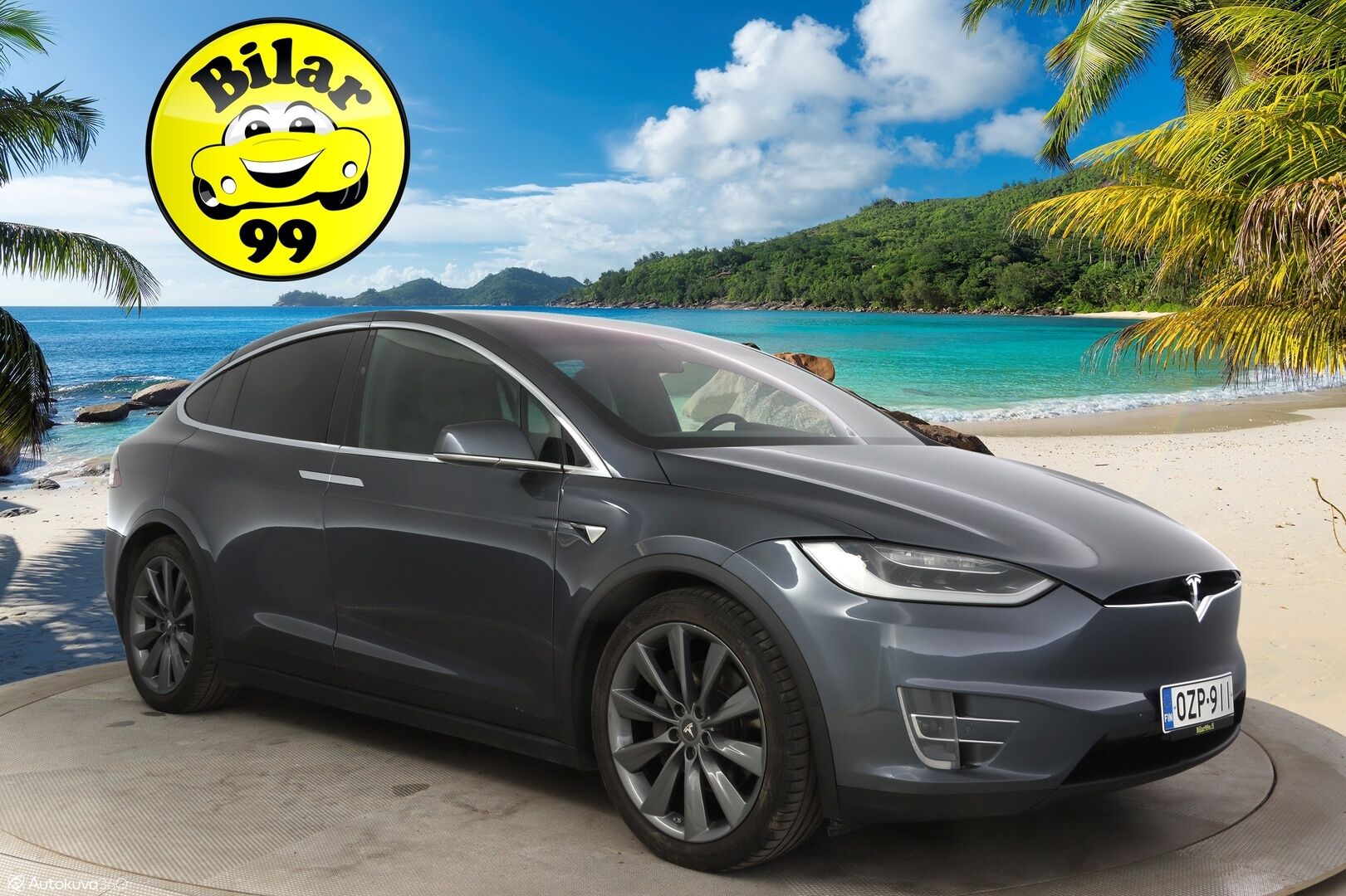 Tesla Model X 2017 75 D * ILMASET SUPERIT / FSD * - * FSD / Ilmaiset superit / CCS / 2x Vanteet *
