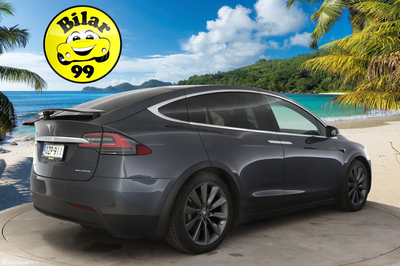 Tesla Model X 2017 75 D * ILMASET SUPERIT / FSD * - * FSD / Ilmaiset superit / CCS / 2x Vanteet *