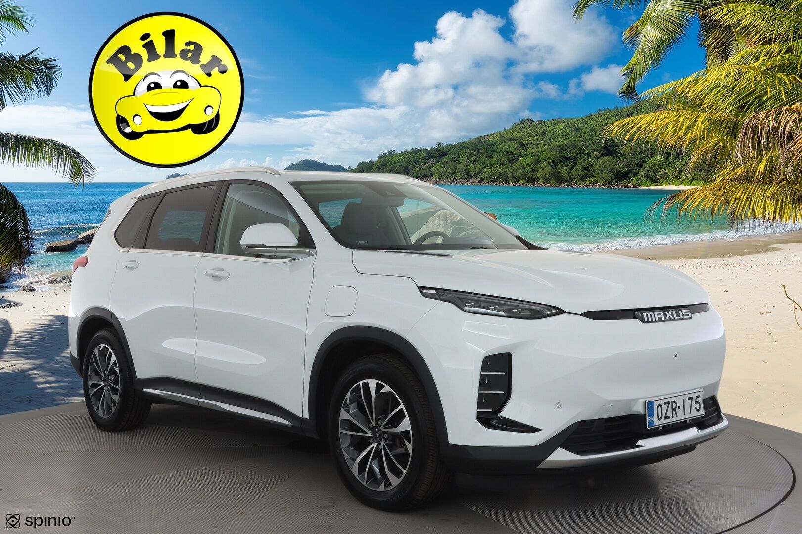 Maxus Euniq 6 2023 Grand Suv Summer Edition - | ACC | Panorama | Sähkönahat | 360° | Kaistavahti | BSM | Ambient | Keyless | LED | Digimittaristo | Suomiauto | 2x renkaat aluin | 