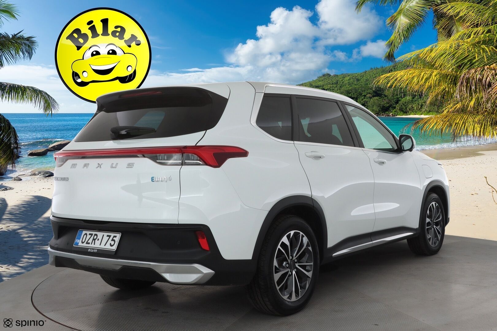 Maxus Euniq 6 2023 Grand Suv Summer Edition - | ACC | Panorama | Sähkönahat | 360° | Kaistavahti | BSM | Ambient | Keyless | LED | Digimittaristo | Suomiauto | 2x renkaat aluin | 